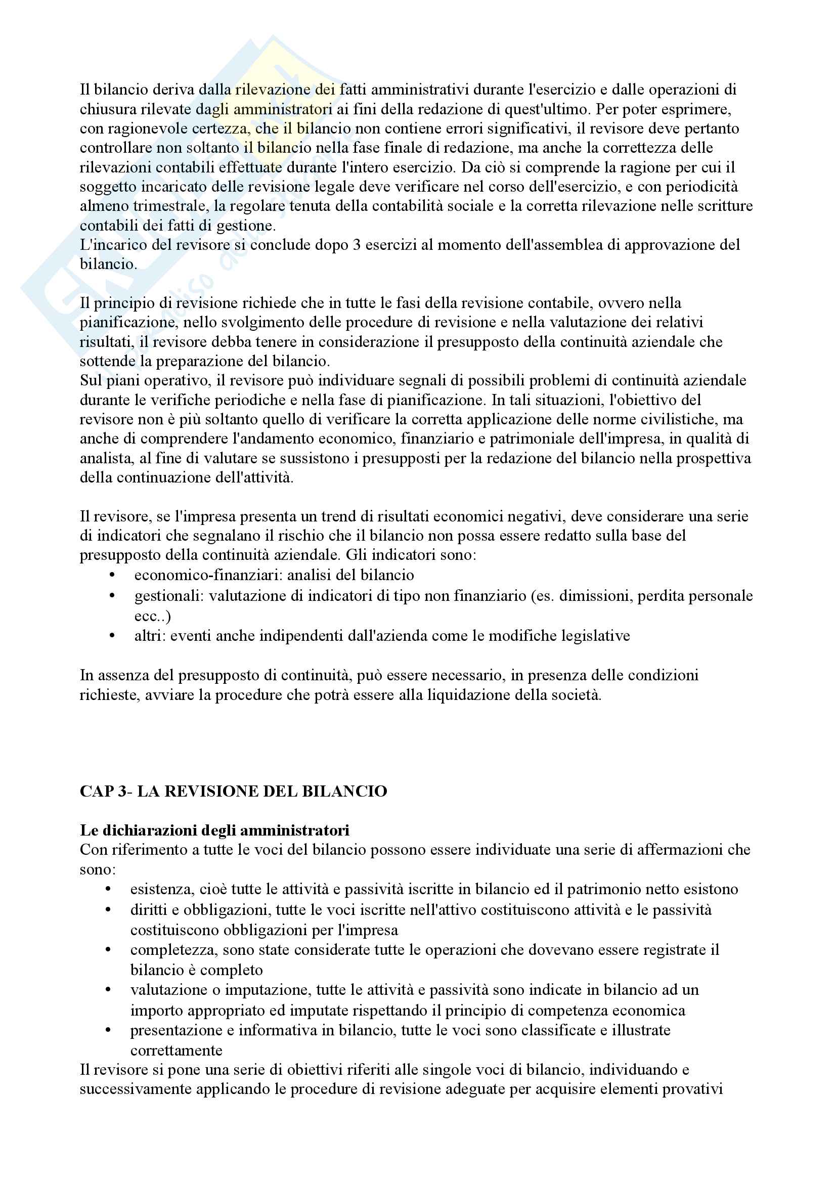 Revisione aziendale Pag. 6