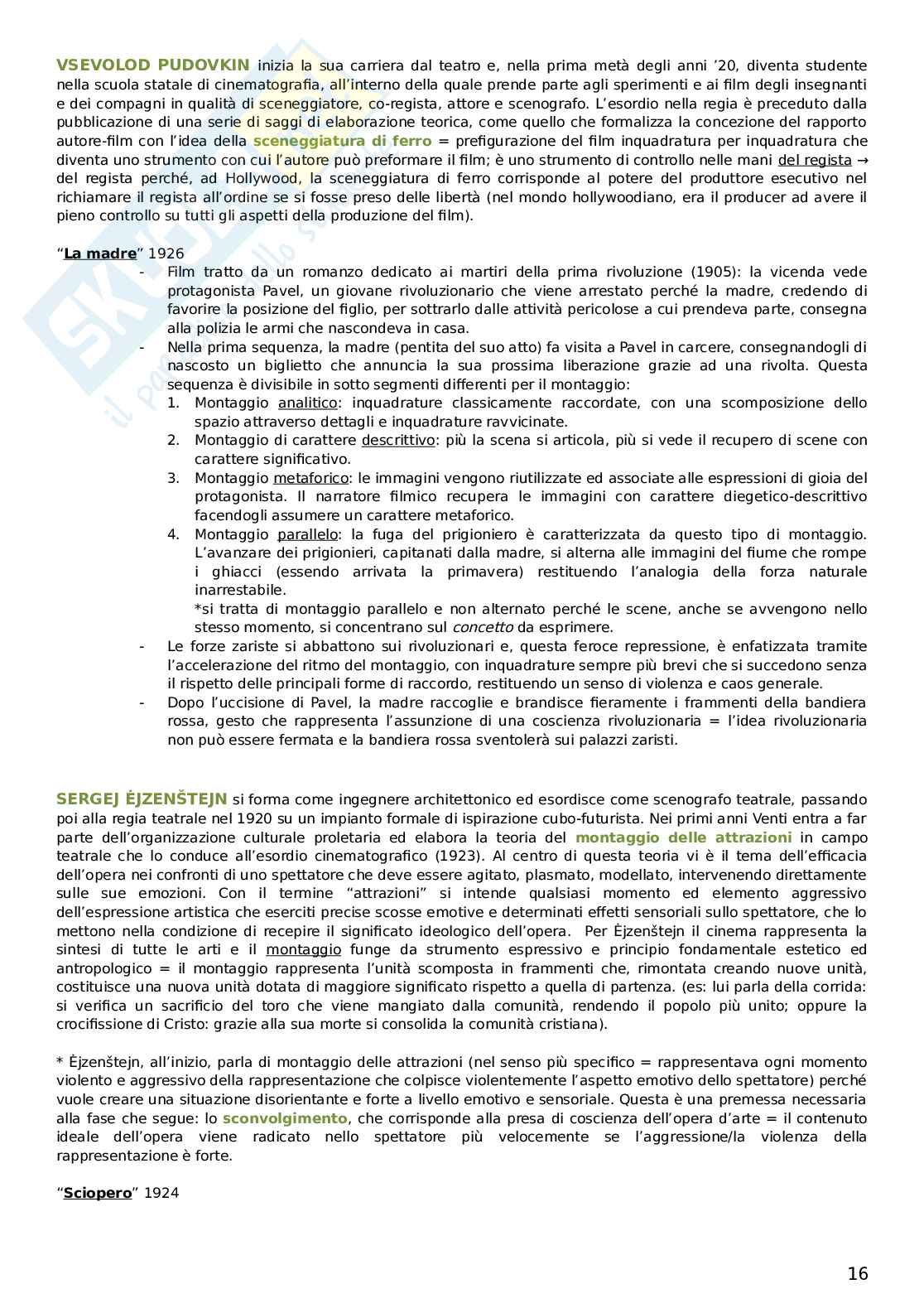 Appunti Storia e critica del cinema  Pag. 16