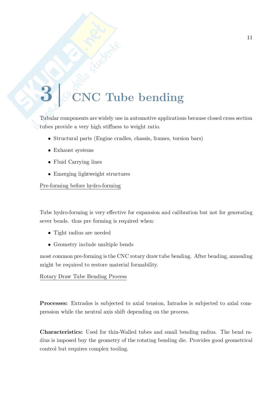 Appunti sulle lezioni generali di Advanced manufacturing processes Pag. 11