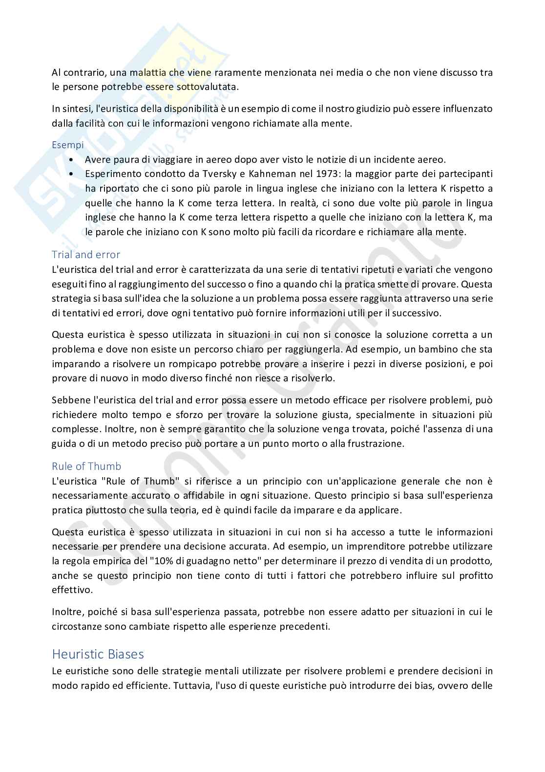 Appunti di Situation Awareness Pag. 31