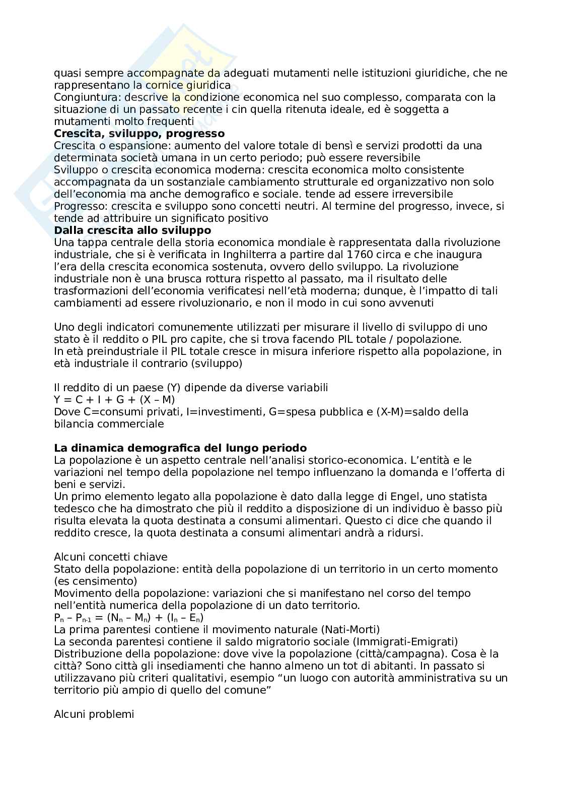 Appunti Storia economica Pag. 2