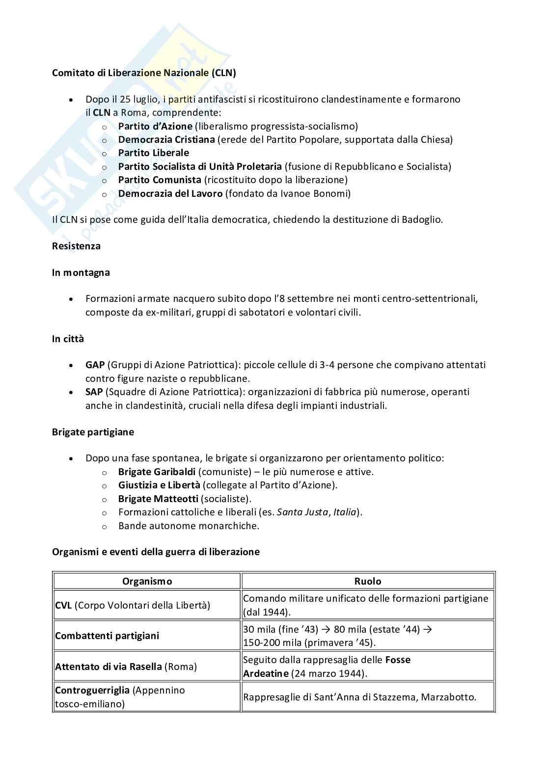 Appunti secondo semestre Storia contemporanea   Pag. 6