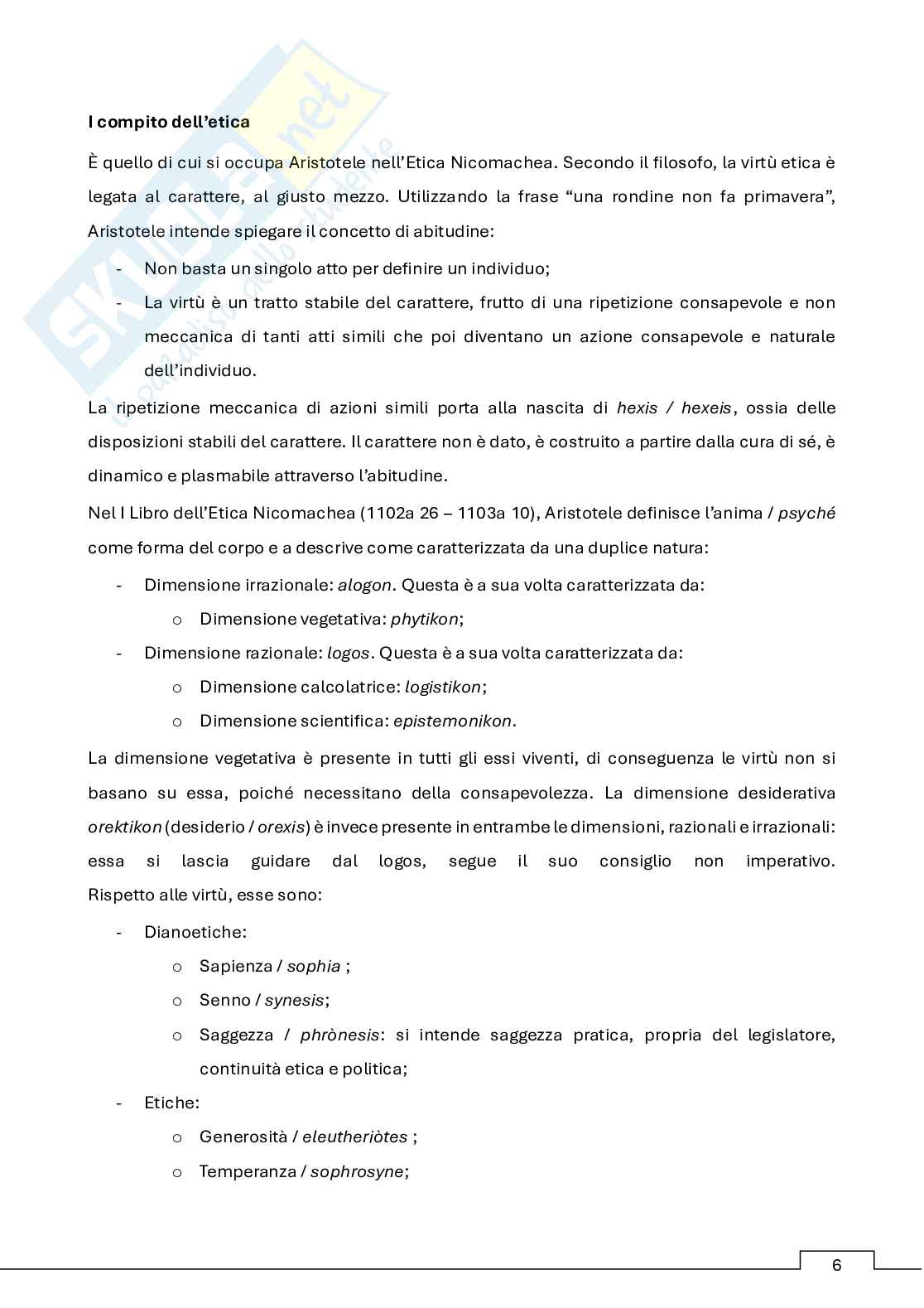 Appunti Filosofia morale (b)  Pag. 6