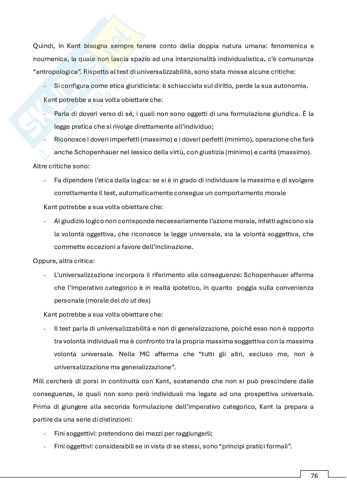 Appunti Filosofia morale (b)  Pag. 76