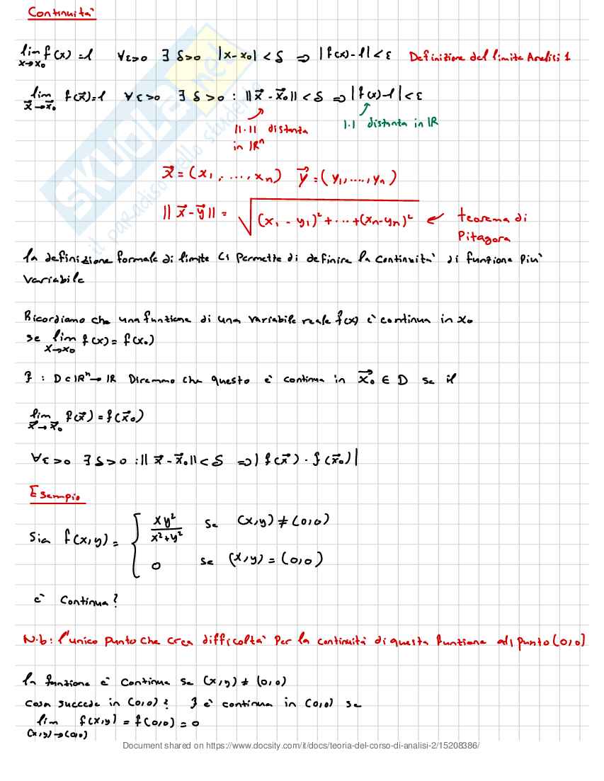 Appunti Analisi matematica 2 Pag. 21