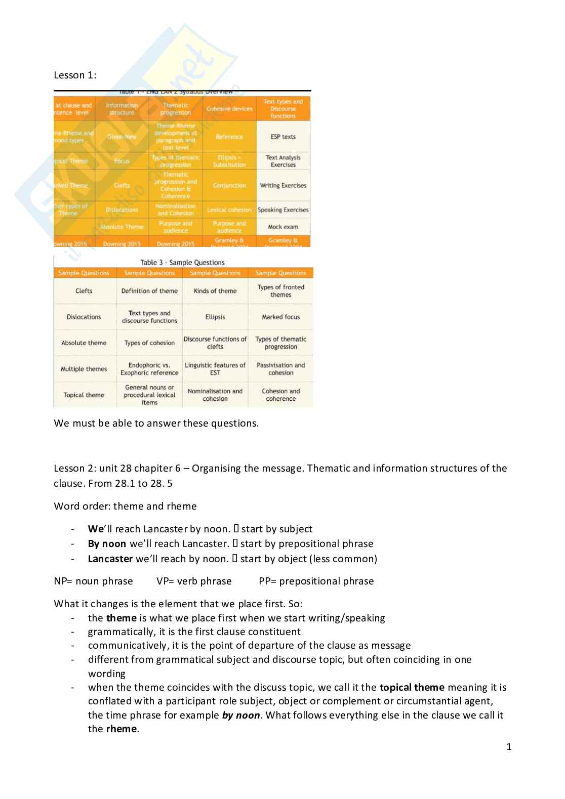 Inglese 2 Pag. 1