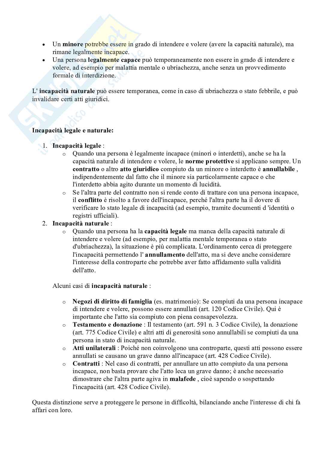 Diritto privato Pag. 16