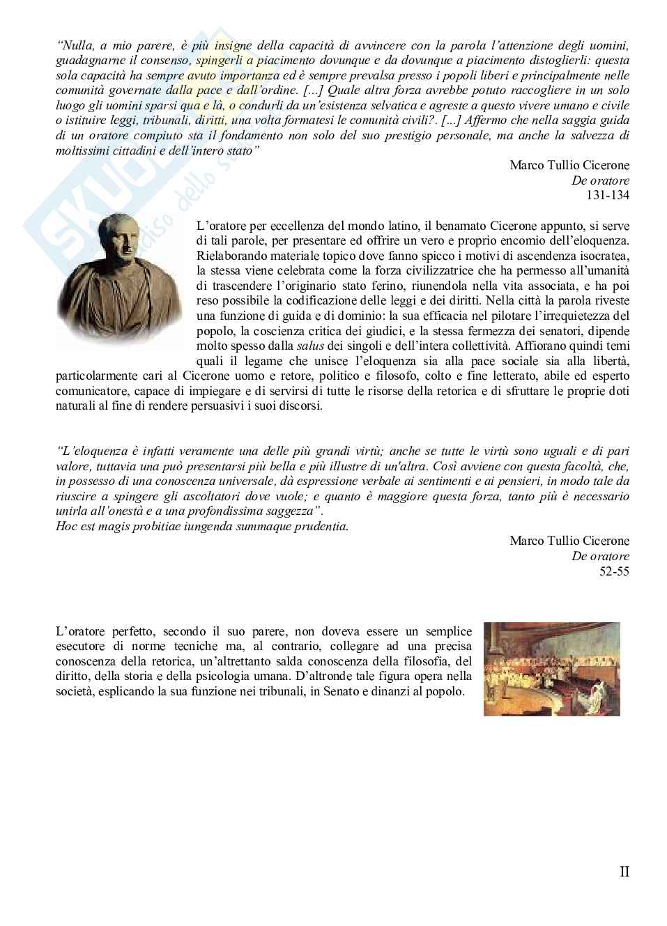 Ars dicendi:arte del parlare. Pag. 2