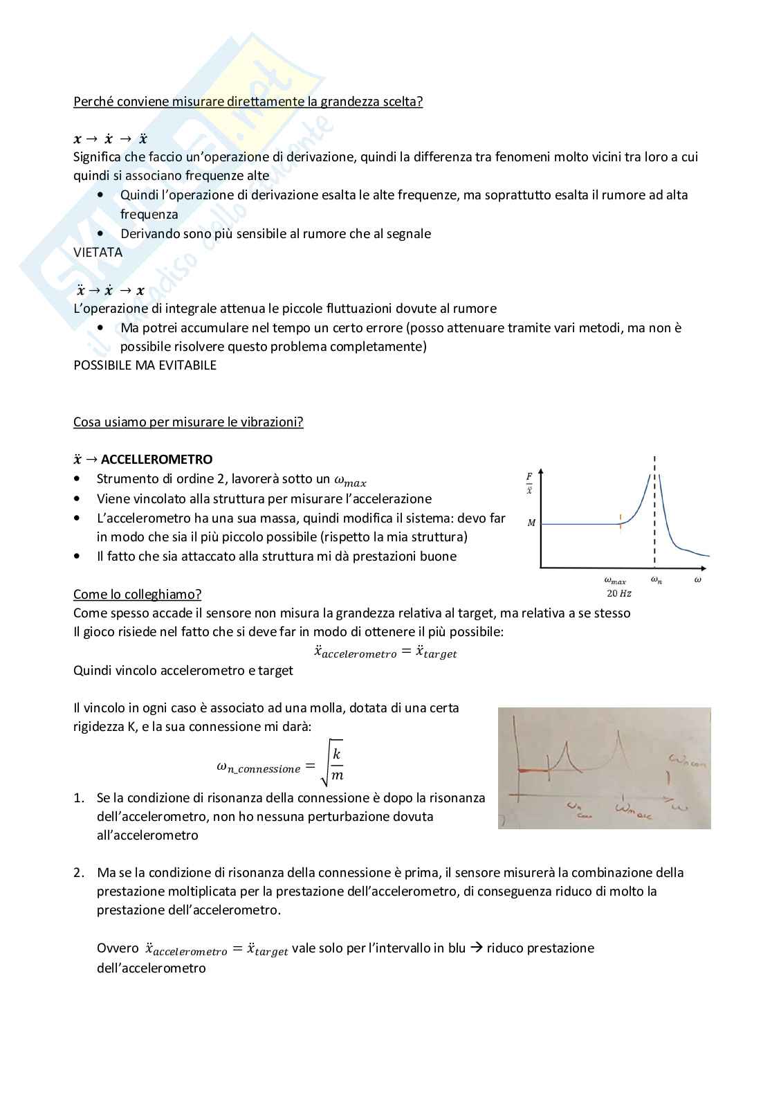 Appunti Strumenti e Metodi per le Vibrazioni Pag. 56