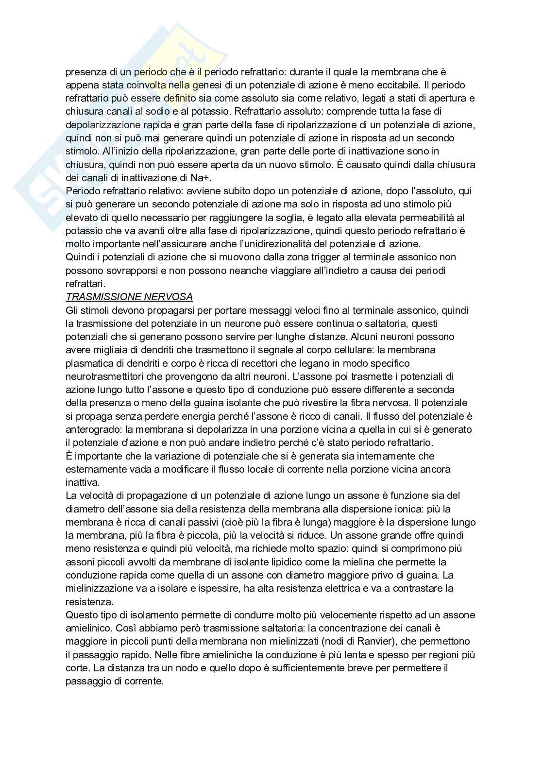 Appunti completi con grafici per il modulo di Fisiologia  Pag. 16