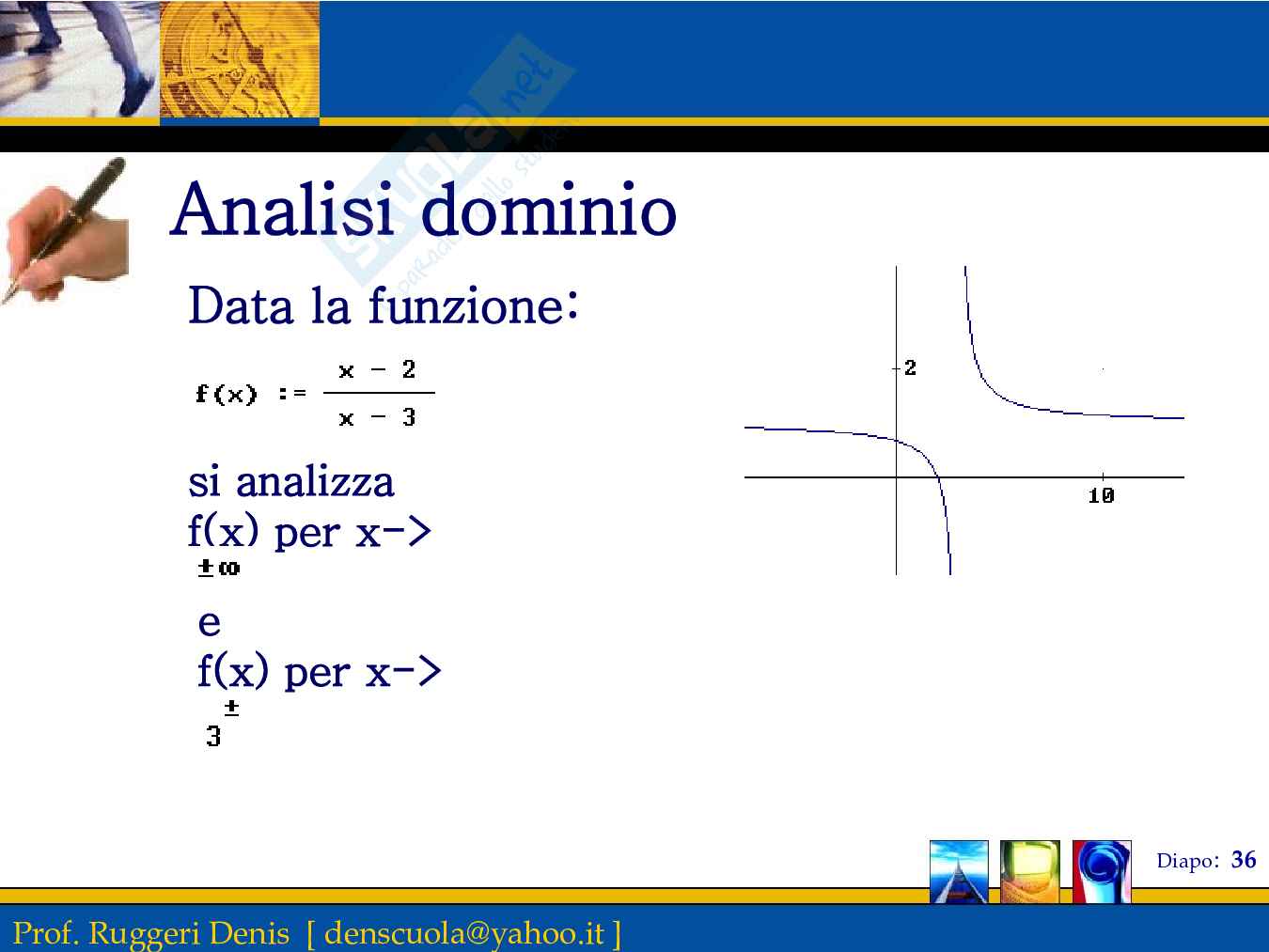 Derive: esempi pratici Pag. 36