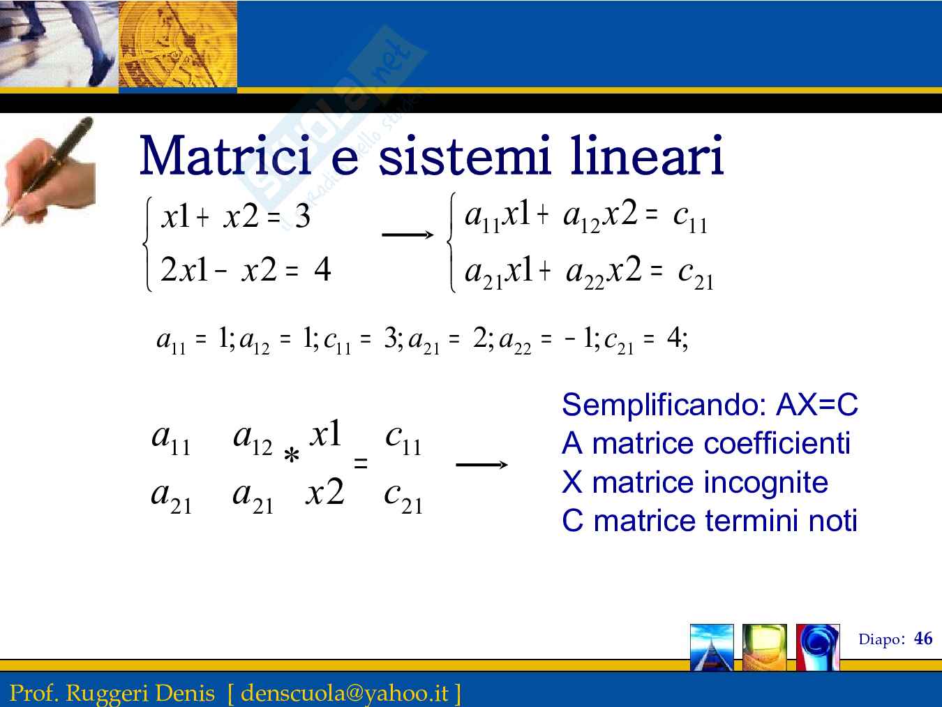 Derive: esempi pratici Pag. 46