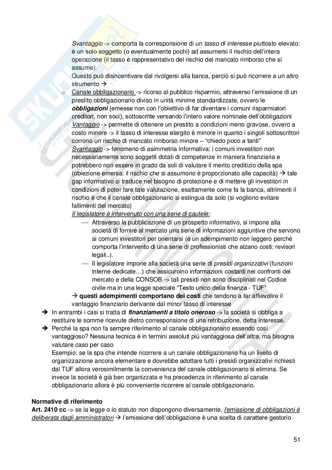 Diritto commerciale  Pag. 51