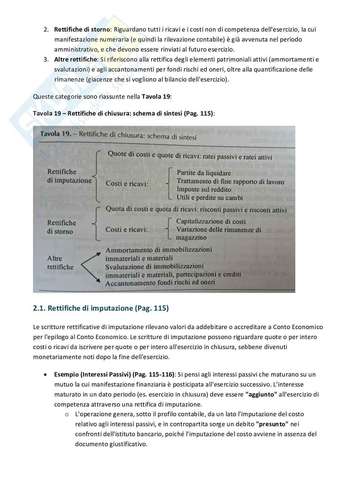 Riassunto esame Bilancio d'esercizio ed elementi di economia aziendale, Prof. Bocchino Umberto, libro consigliato Il bilancio per i giuristi d'impresa, Bocchino, Gamba Pag. 36