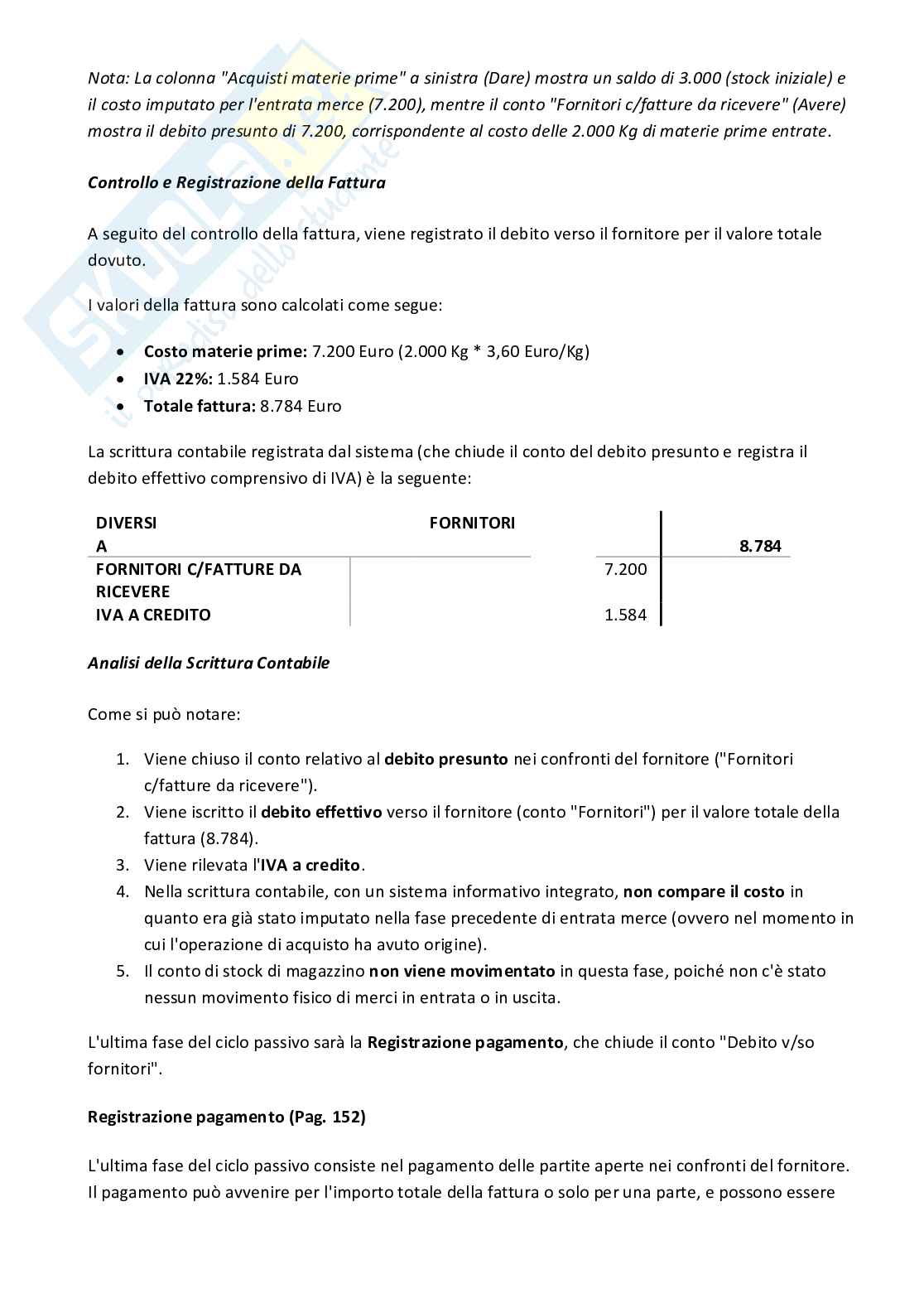 Riassunto esame Bilancio d'esercizio ed elementi di economia aziendale, Prof. Bocchino Umberto, libro consigliato Il bilancio per i giuristi d'impresa, Bocchino, Gamba Pag. 66