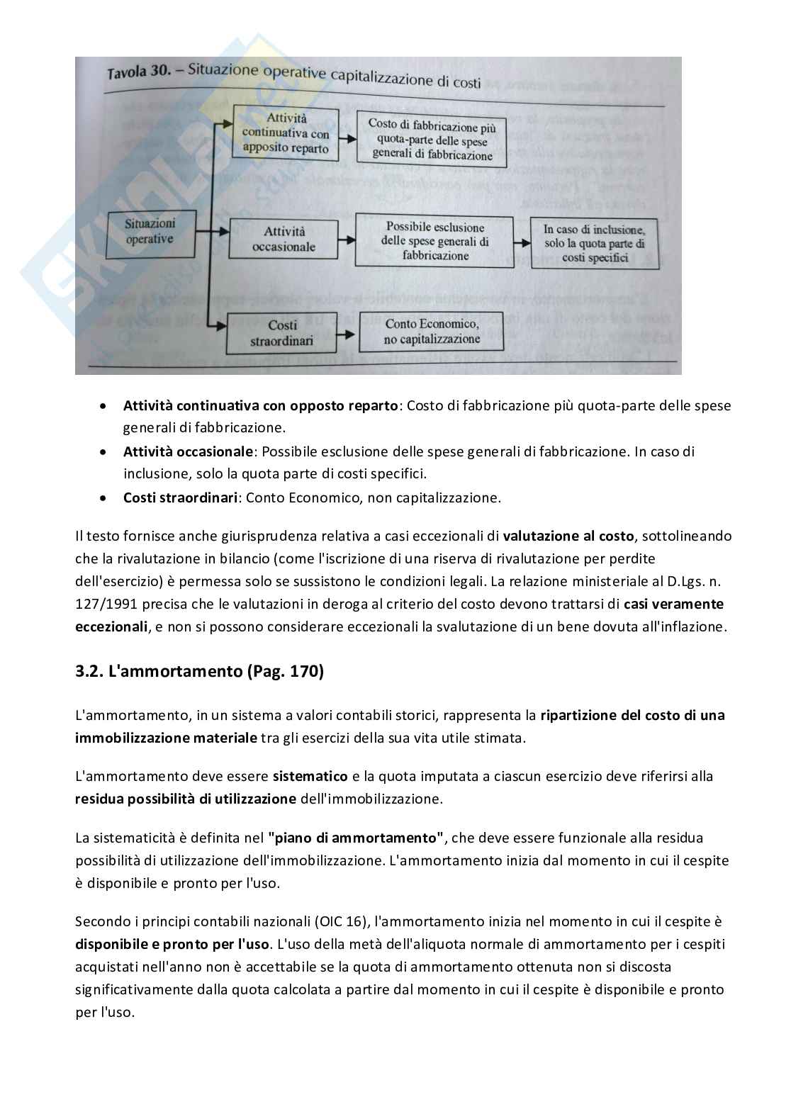 Riassunto esame Bilancio d'esercizio ed elementi di economia aziendale, Prof. Bocchino Umberto, libro consigliato Il bilancio per i giuristi d'impresa, Bocchino, Gamba Pag. 76