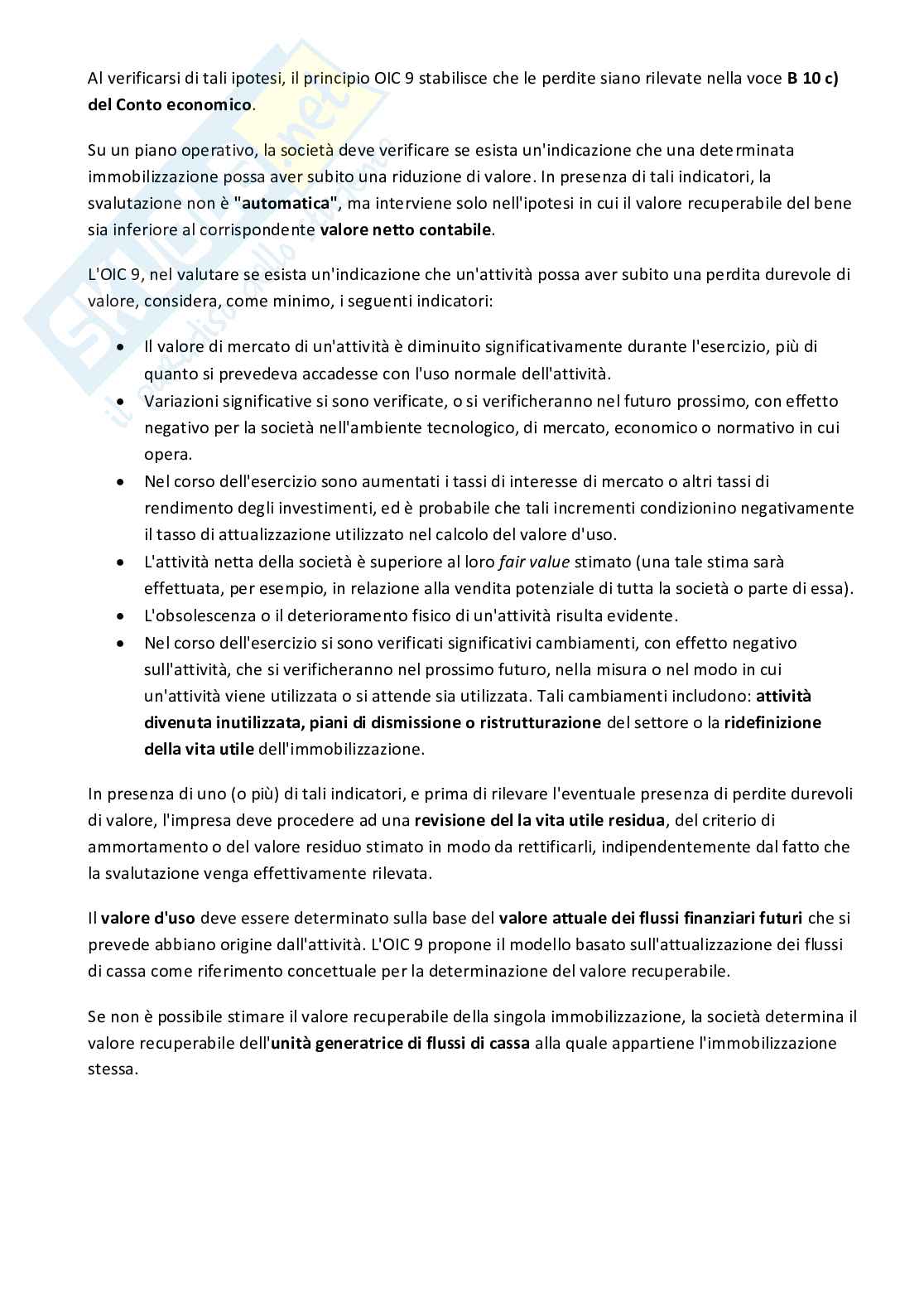 Riassunto esame Bilancio d'esercizio ed elementi di economia aziendale, Prof. Bocchino Umberto, libro consigliato Il bilancio per i giuristi d'impresa, Bocchino, Gamba Pag. 81