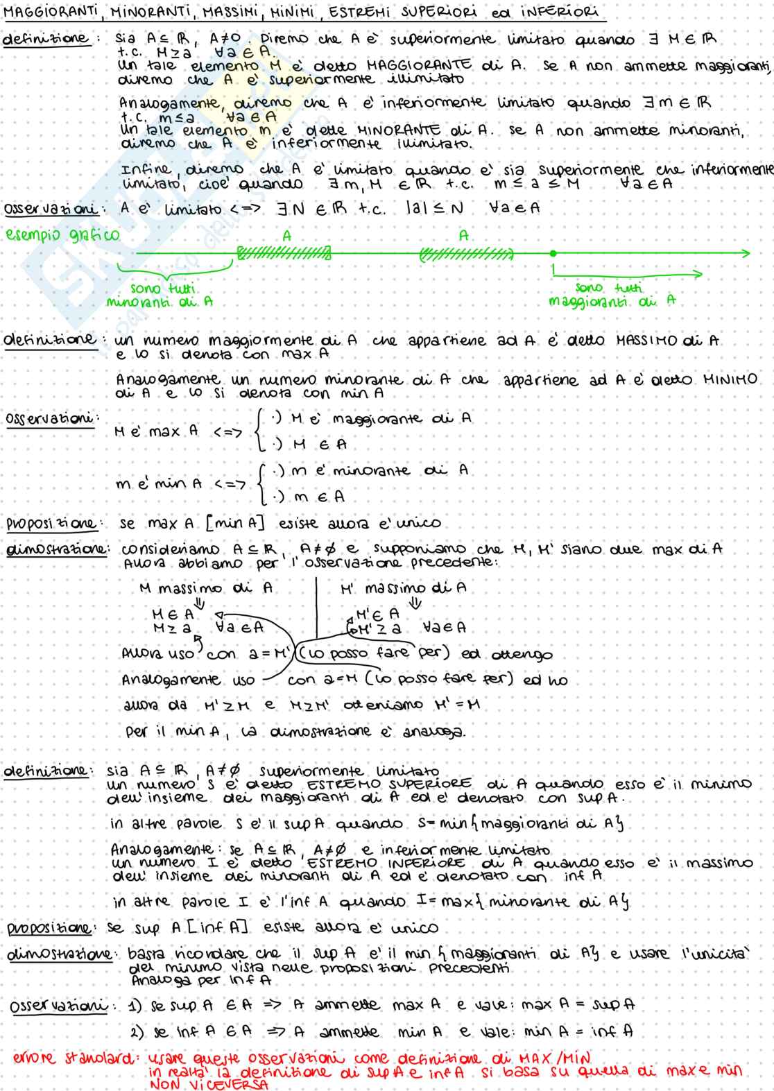 Settimana 1 Analisi matematica 1 Pag. 11