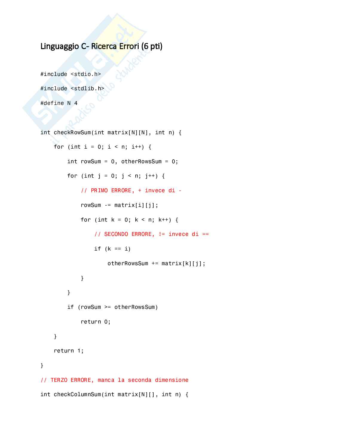 Tema d'esame svolto di Informatica Pag. 16