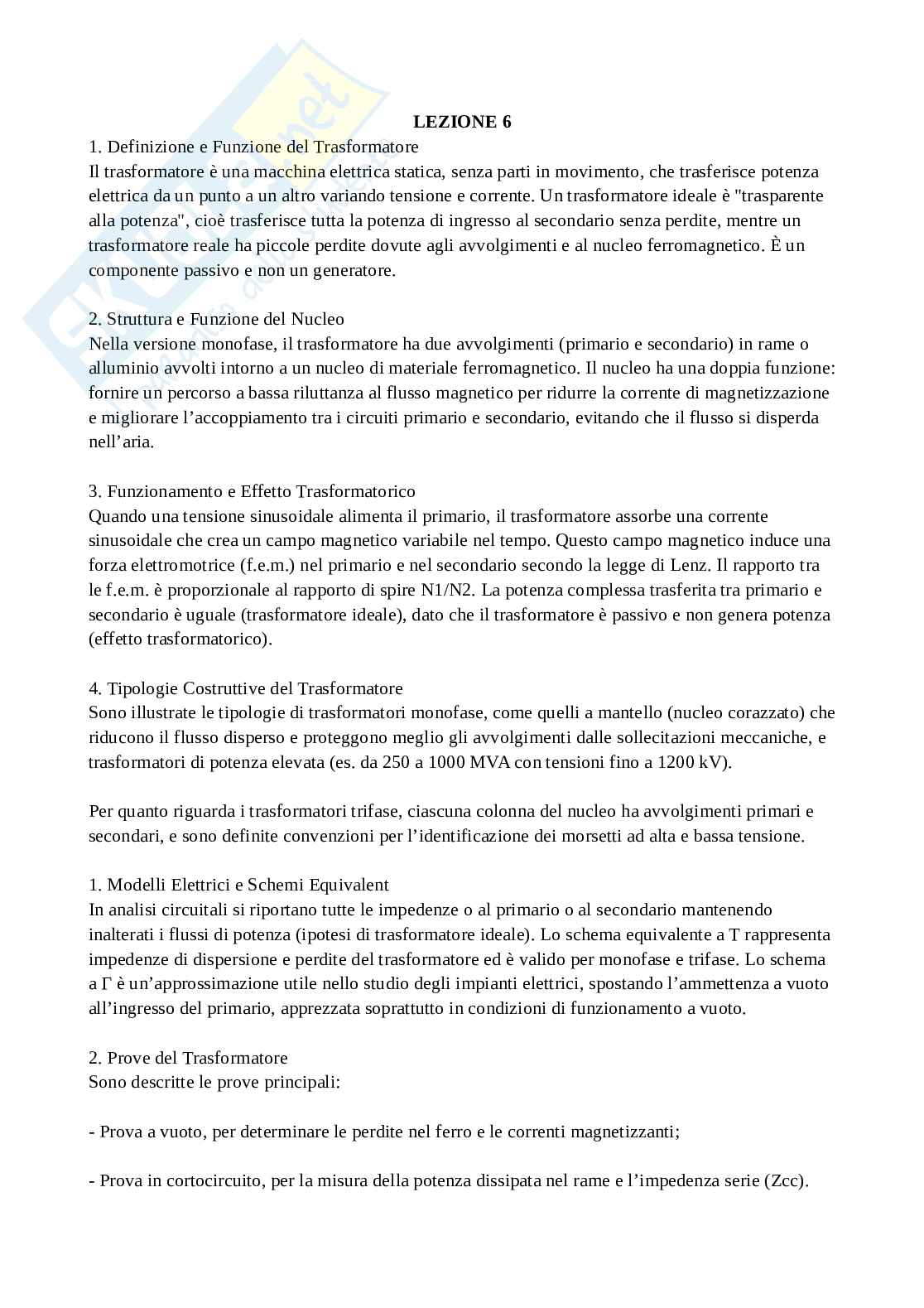 Appunti Componenti per i sistemi elettroenergetici - Parte 2 Pag. 1