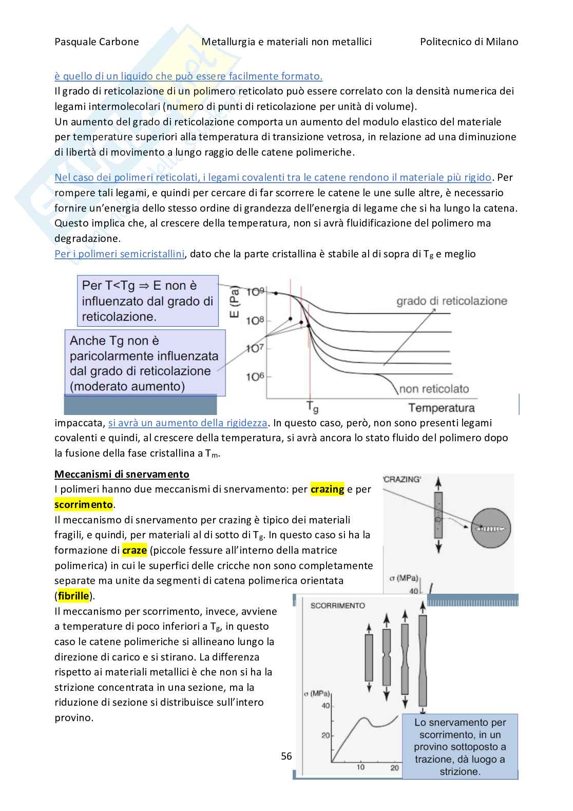Appunti Metallurgia e materiali non metallici Pag. 56