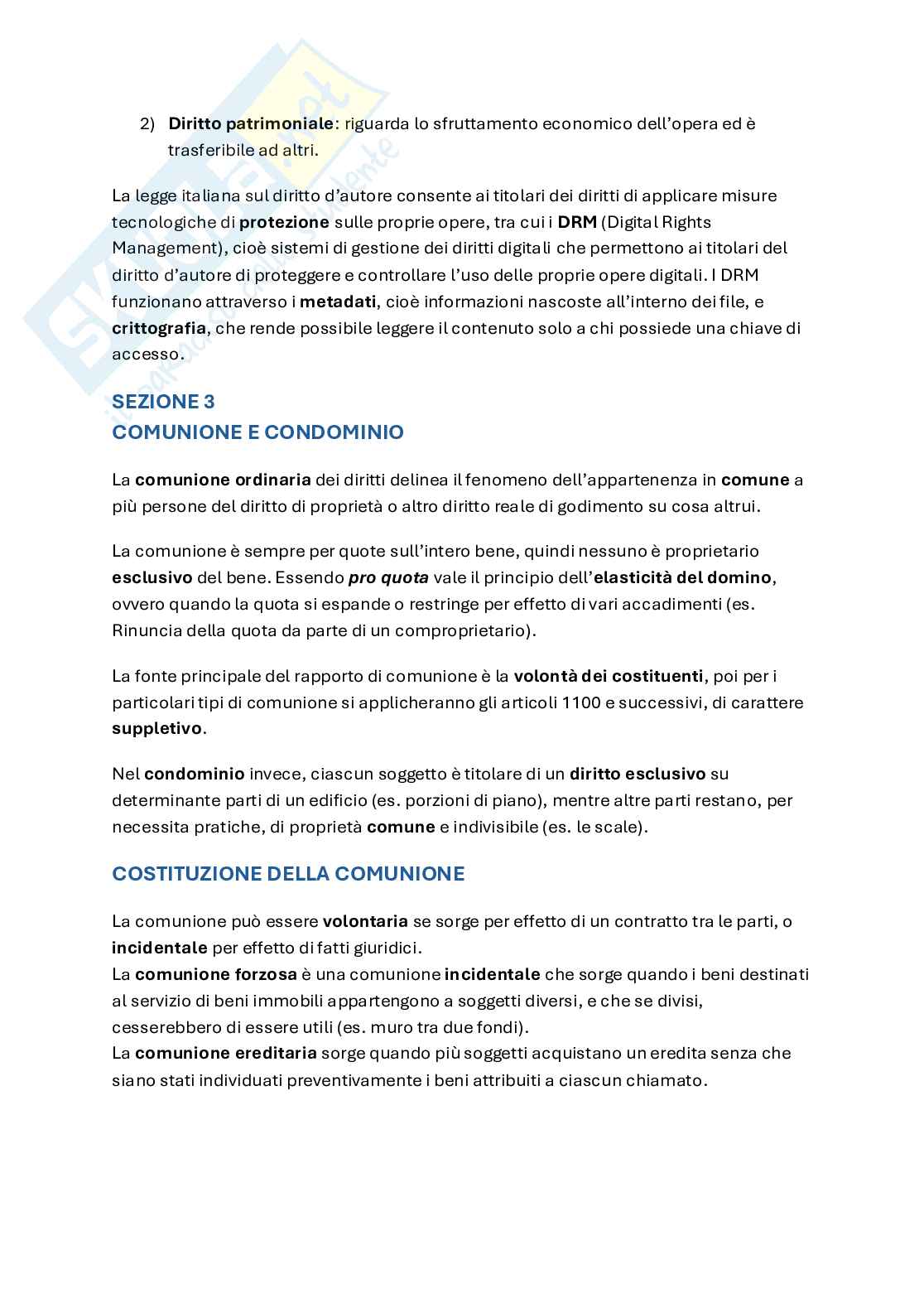 Riassunto esame Diritto privato, Prof. Imbrenda Mariassunta, libro consigliato Lineamenti di diritto privato nell'era dell'economia digitale, Imbrenda Pag. 41