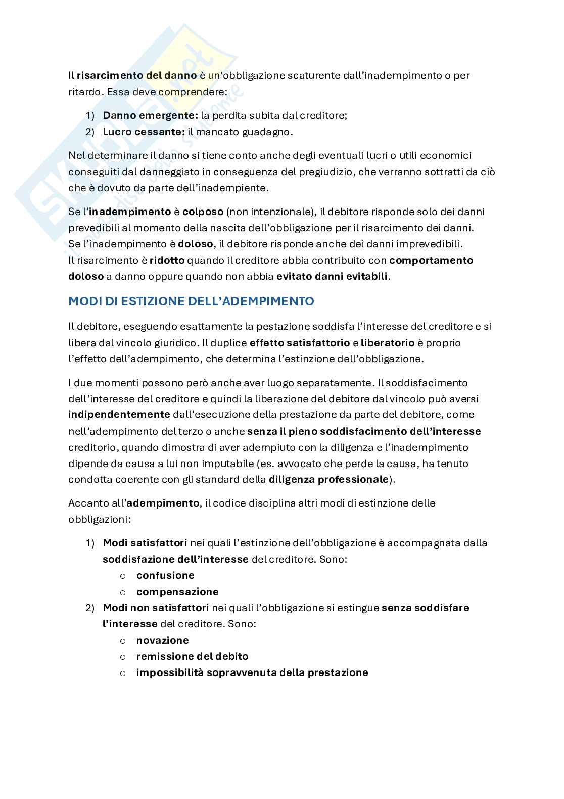 Riassunto esame Diritto privato, Prof. Imbrenda Mariassunta, libro consigliato Lineamenti di diritto privato nell'era dell'economia digitale, Imbrenda Pag. 66