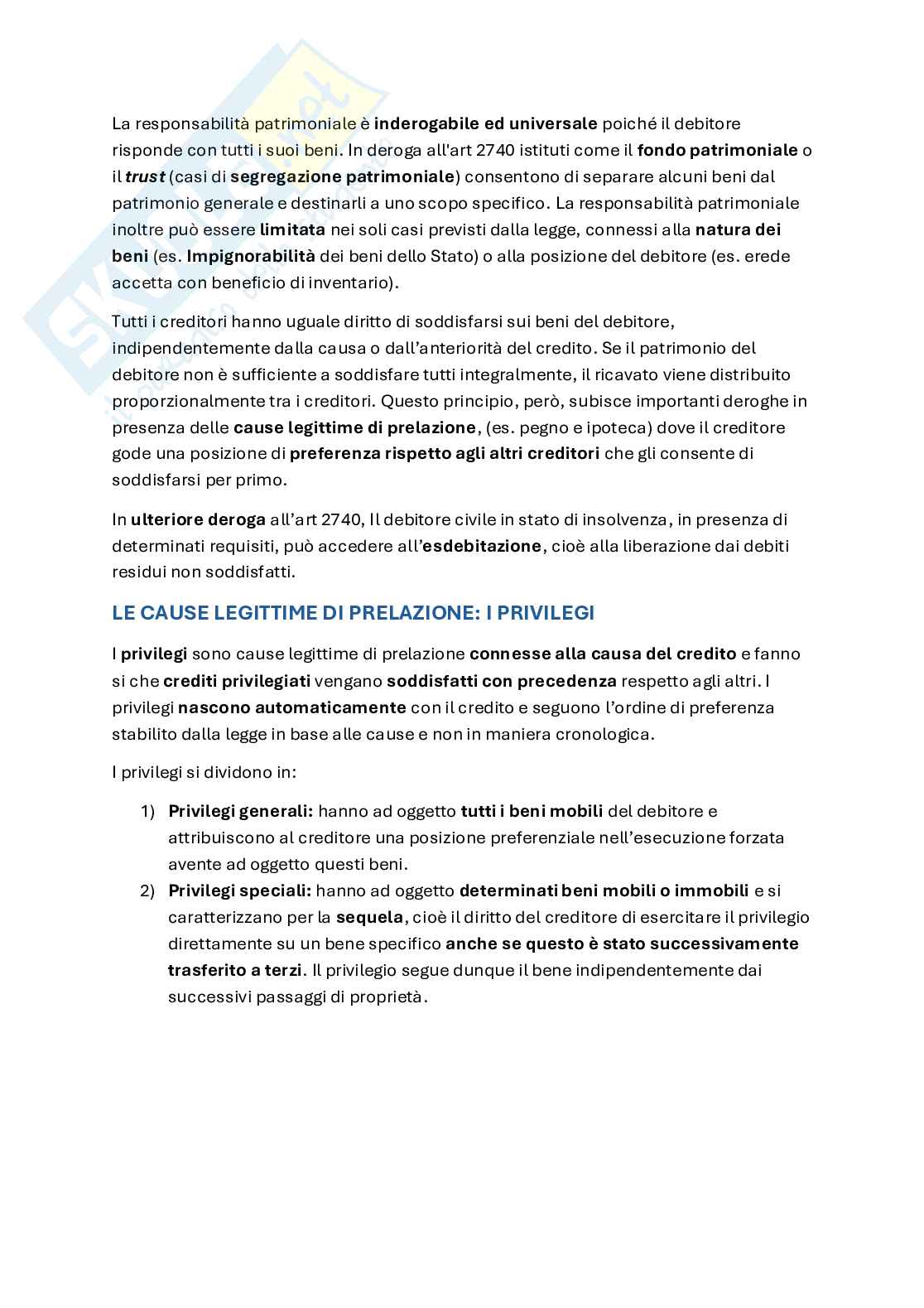 Riassunto esame Diritto privato, Prof. Imbrenda Mariassunta, libro consigliato Lineamenti di diritto privato nell'era dell'economia digitale, Imbrenda Pag. 76