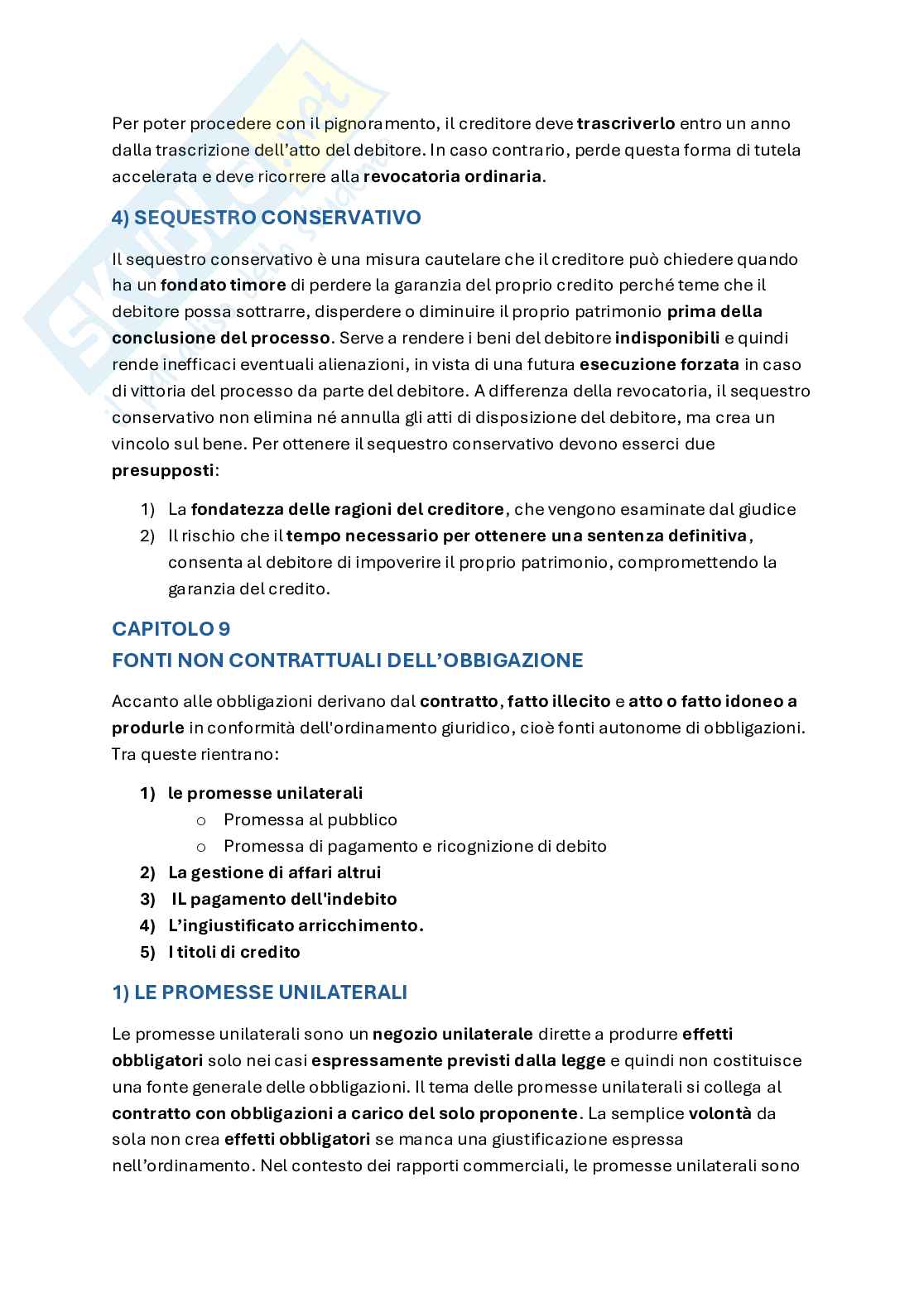 Riassunto esame Diritto privato, Prof. Imbrenda Mariassunta, libro consigliato Lineamenti di diritto privato nell'era dell'economia digitale, Imbrenda Pag. 81