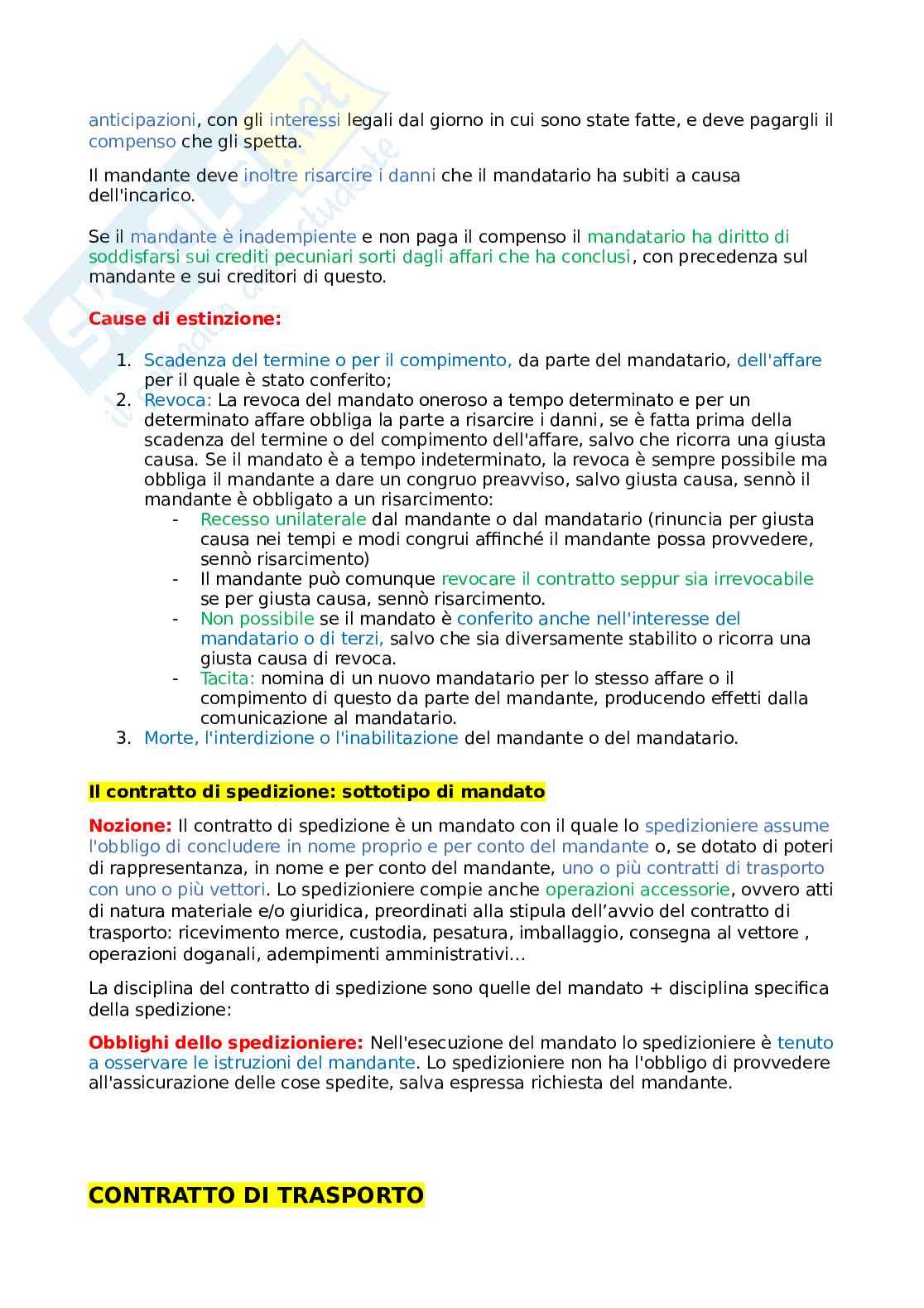 Diritto commerciale dei contratti d'impresa Pag. 36
