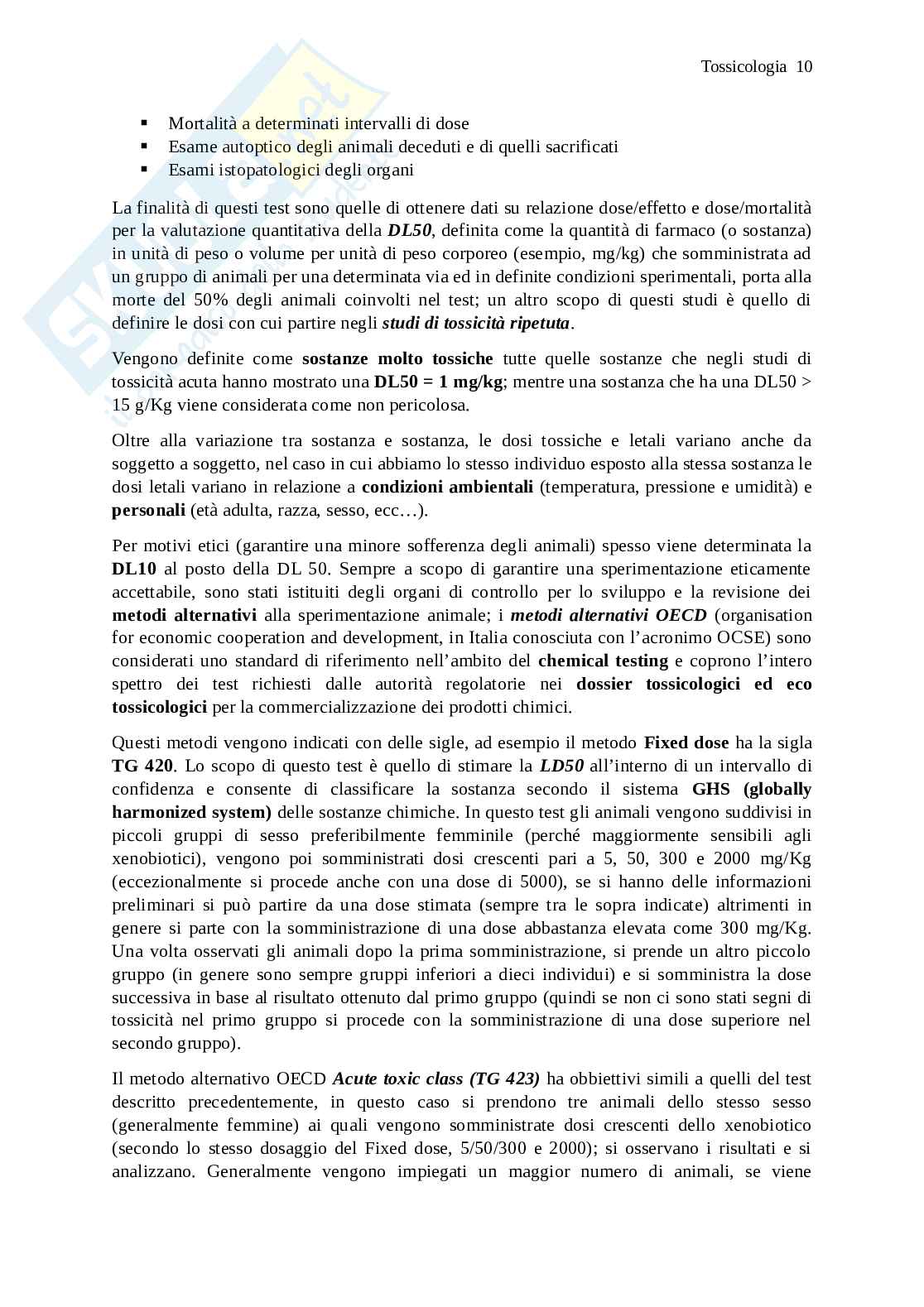 Tossicologia Pag. 11