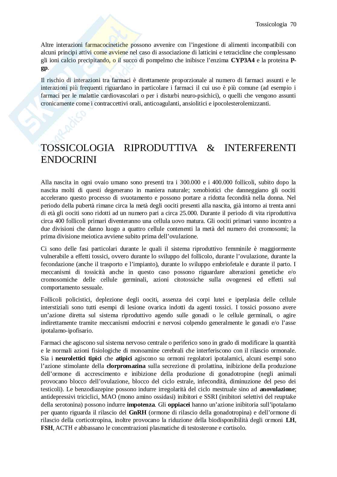 Tossicologia Pag. 71