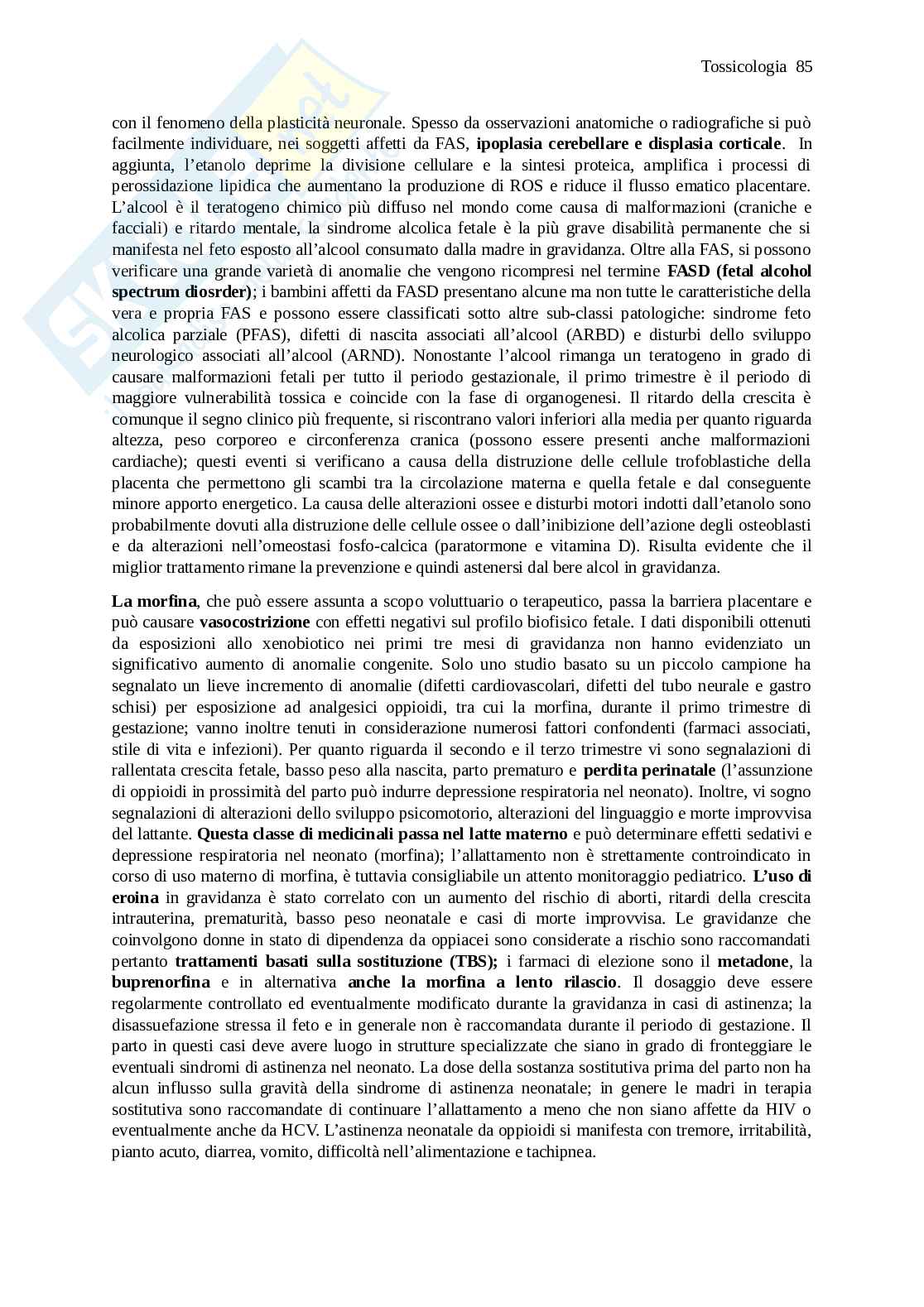 Tossicologia Pag. 86