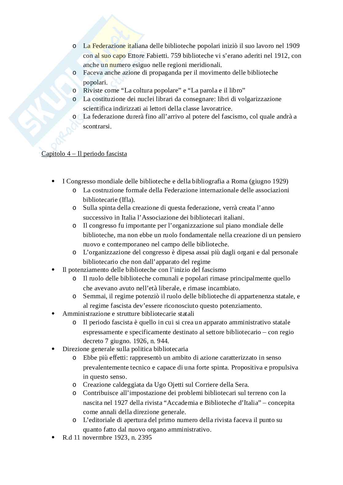 Riassunto esame Storia e Istituzioni musulmane, Prof. Tinti Paolo, libro consigliato Storia delle biblioteche: dall'antichità a oggi, Barbier Pag. 61