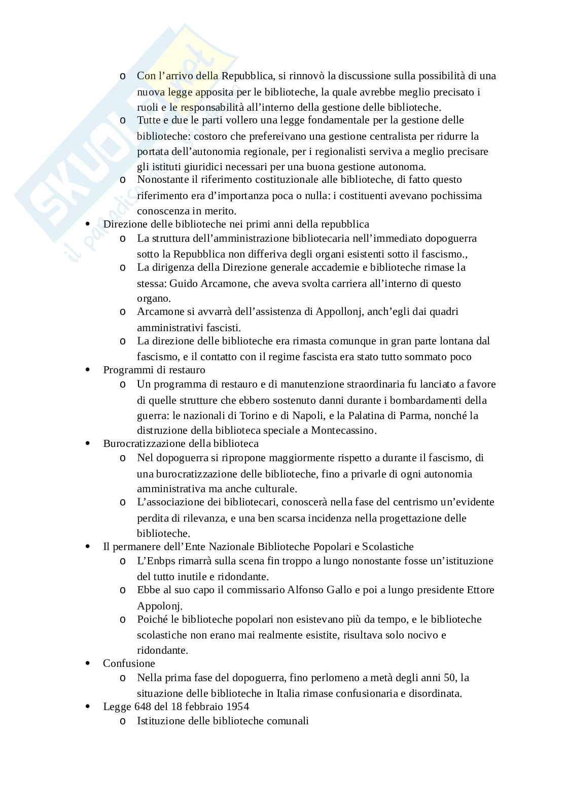 Riassunto esame Storia e Istituzioni musulmane, Prof. Tinti Paolo, libro consigliato Storia delle biblioteche: dall'antichità a oggi, Barbier Pag. 66