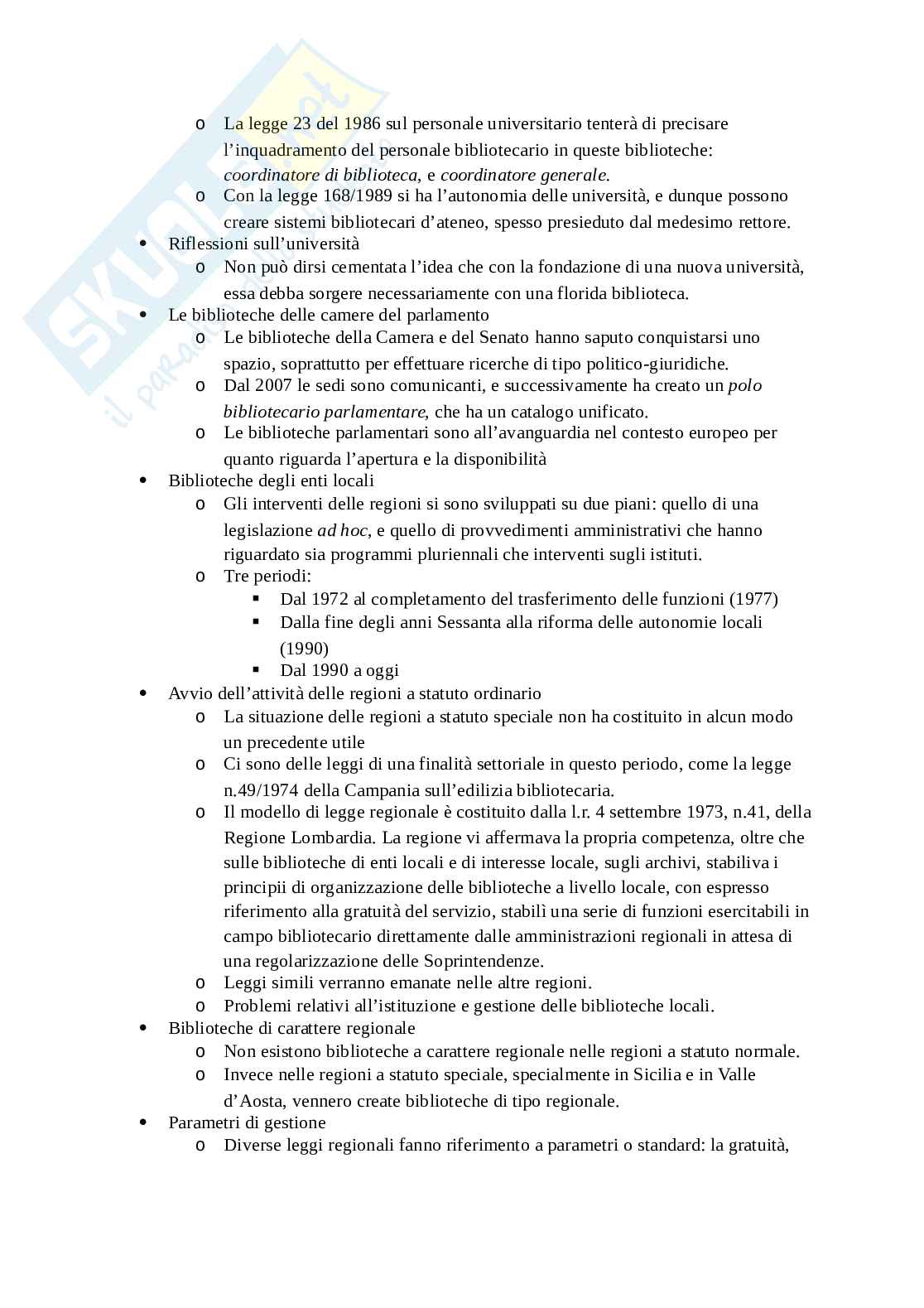 Riassunto esame Storia e Istituzioni musulmane, Prof. Tinti Paolo, libro consigliato Storia delle biblioteche: dall'antichità a oggi, Barbier Pag. 76