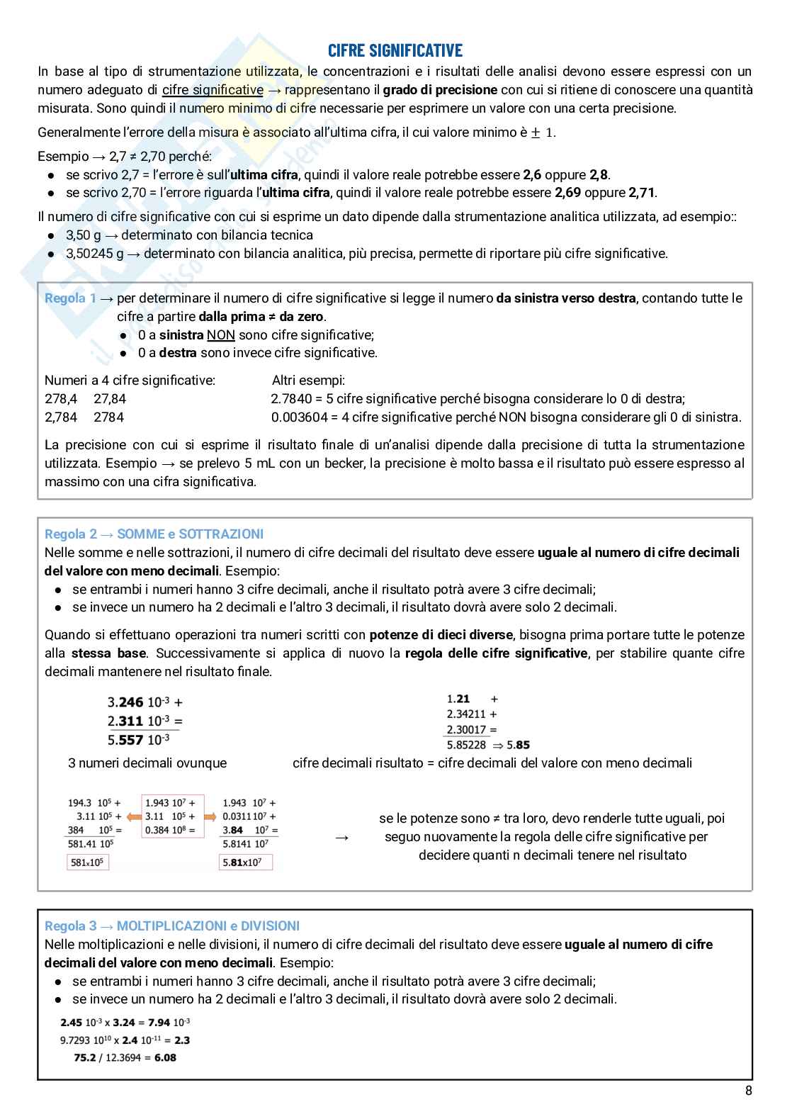 Chimica analitica farmaceutica Pag. 11