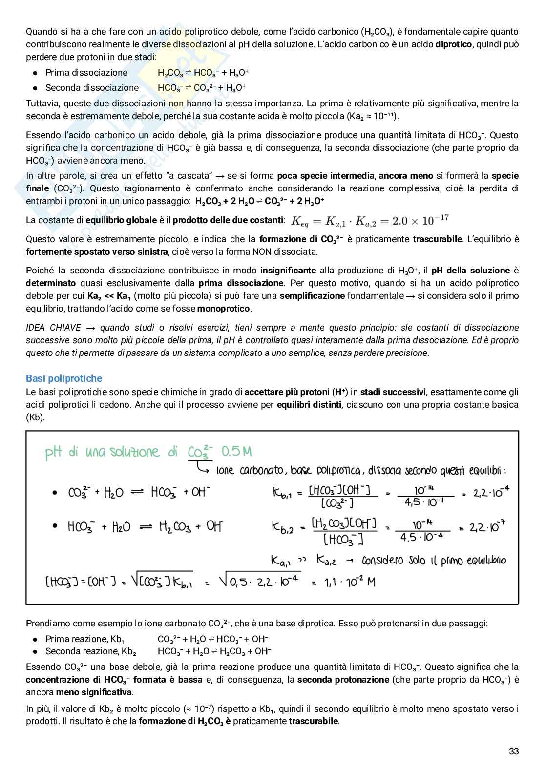 Chimica analitica farmaceutica Pag. 36
