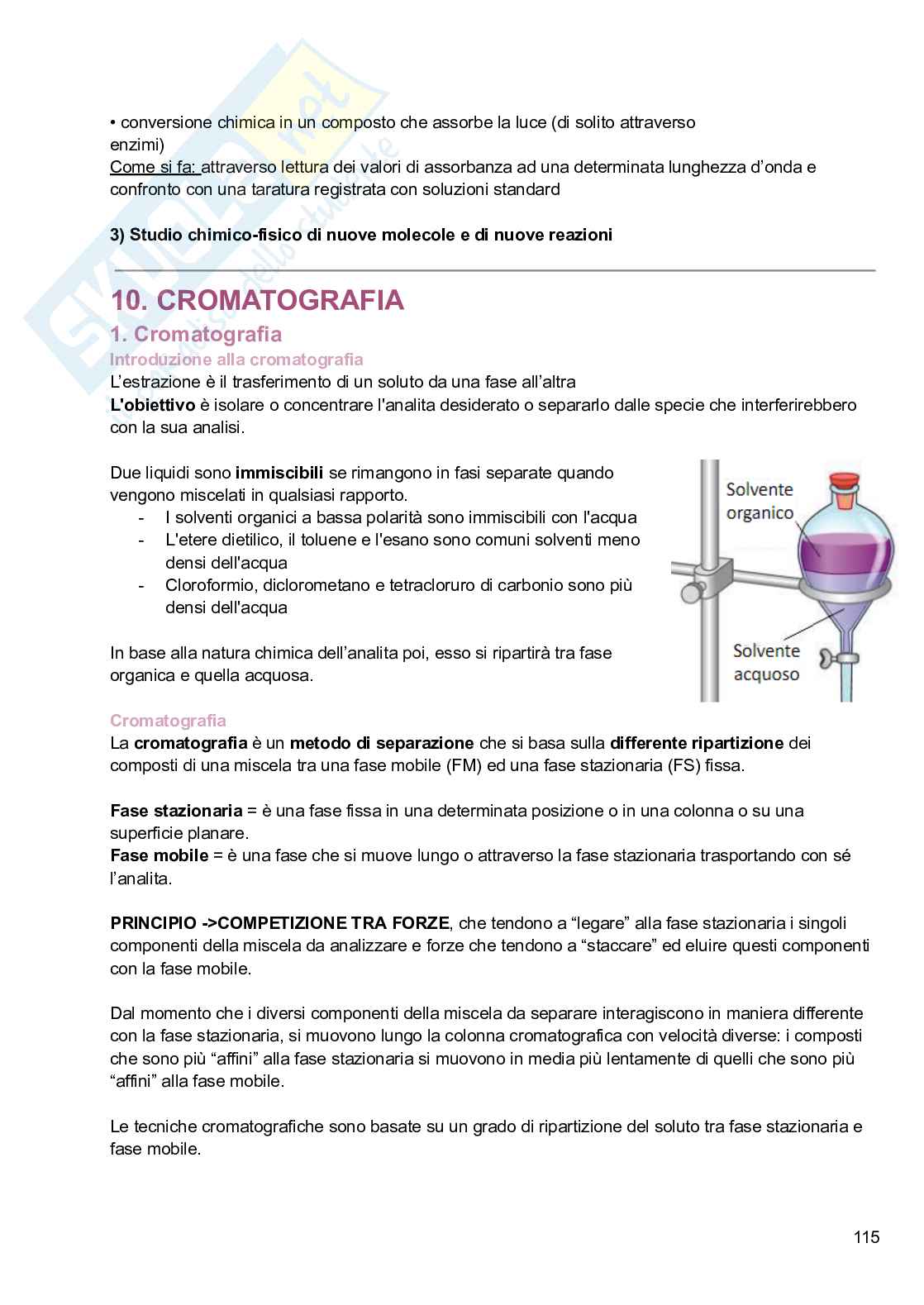 Chimica analitica farmaceutica Pag. 91