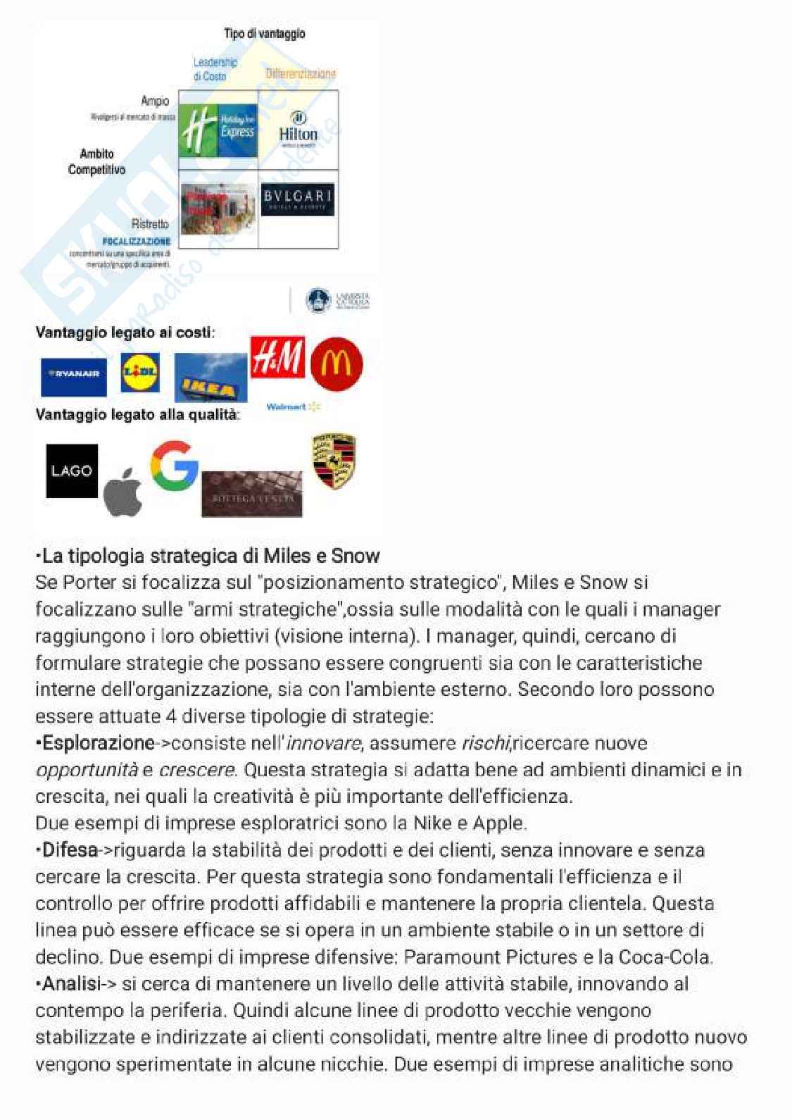 Organizzazione aziendale Pag. 36