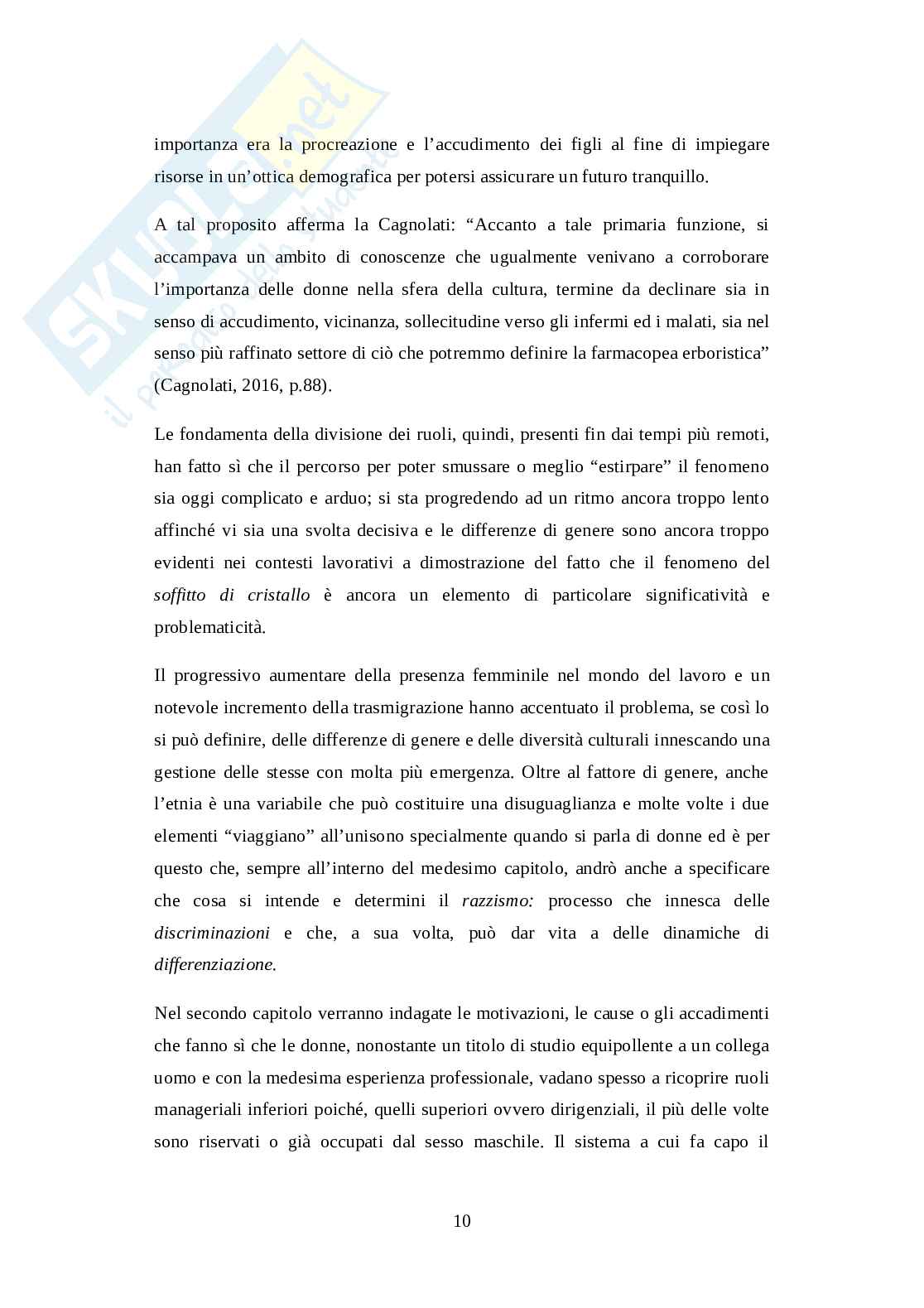 Razzismo e differenza di genere nelle organizzazioni in epoca contemporanea Pag. 11