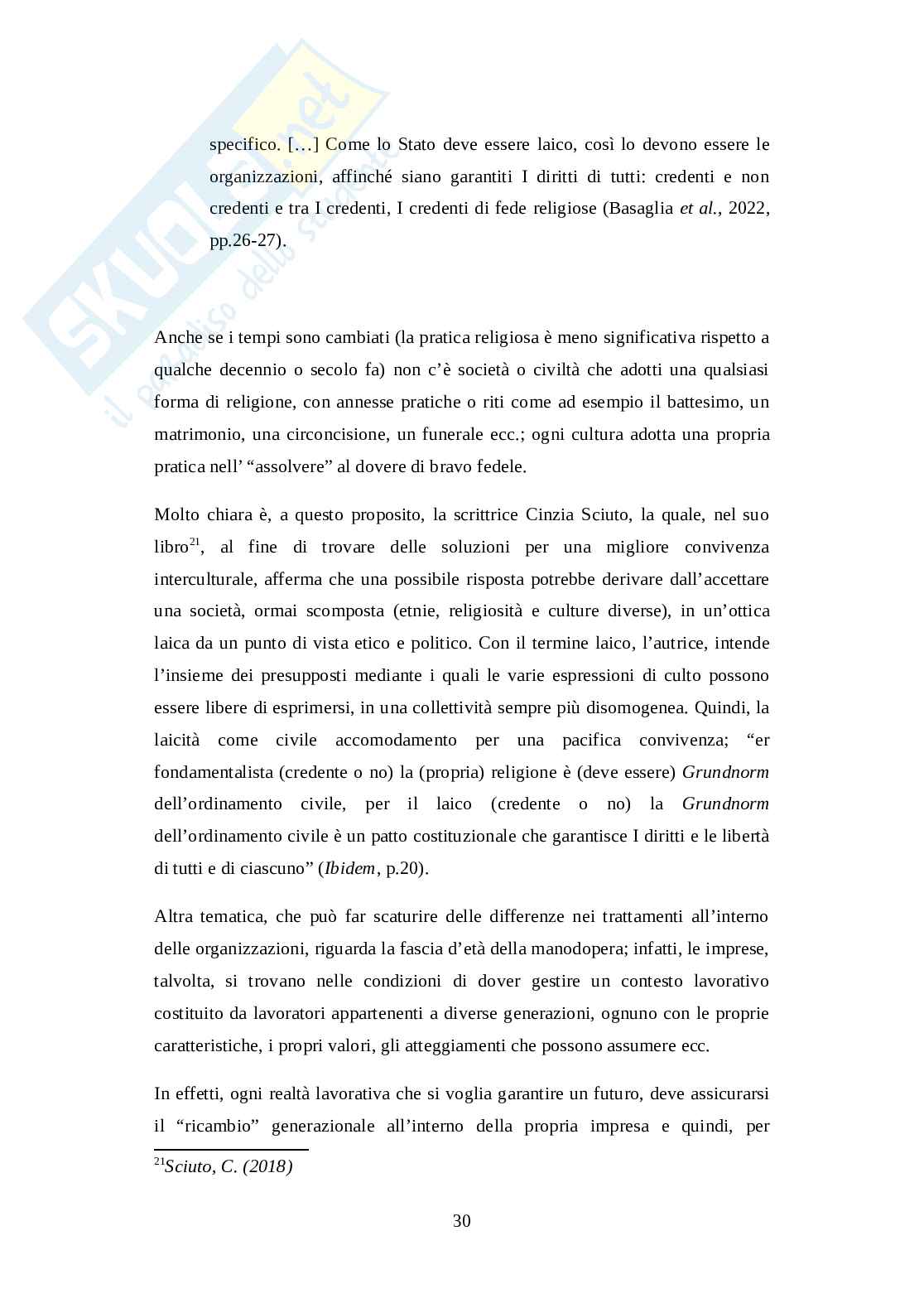 Razzismo e differenza di genere nelle organizzazioni in epoca contemporanea Pag. 31