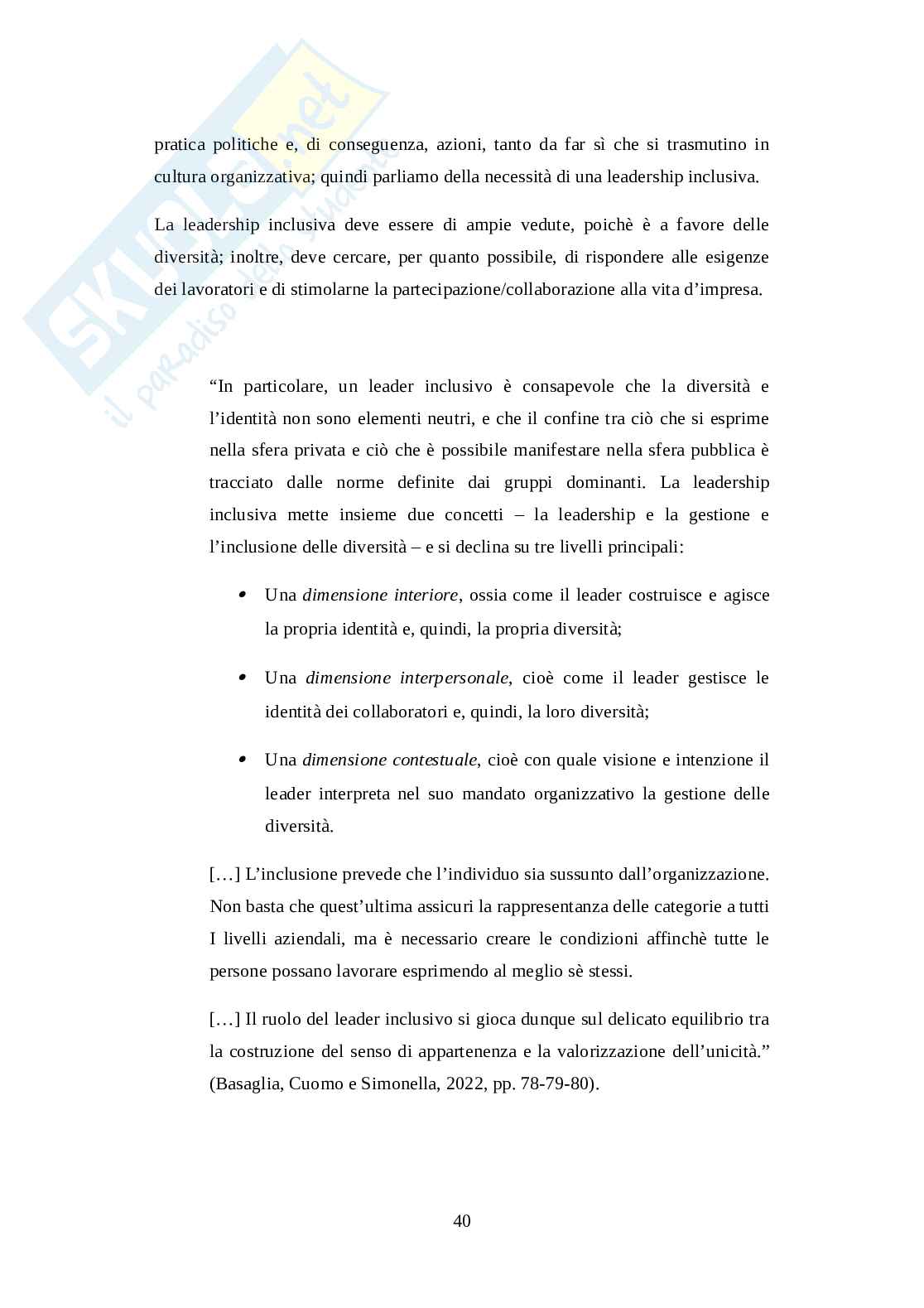 Razzismo e differenza di genere nelle organizzazioni in epoca contemporanea Pag. 41