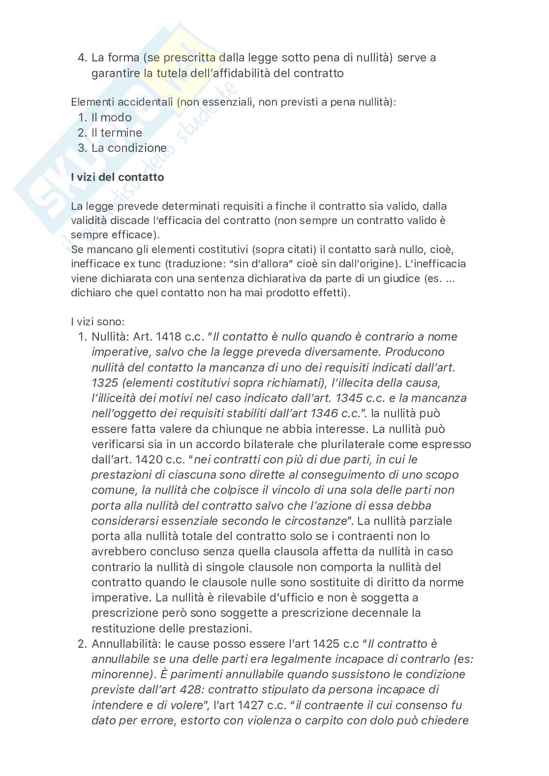Diritto privato, linee essenziali Pag. 2