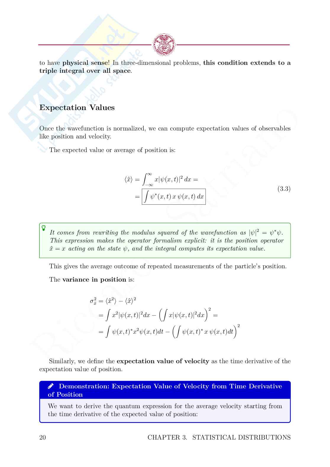 Appunti introduzione Meccanica quantistica e tecnologie Pag. 31