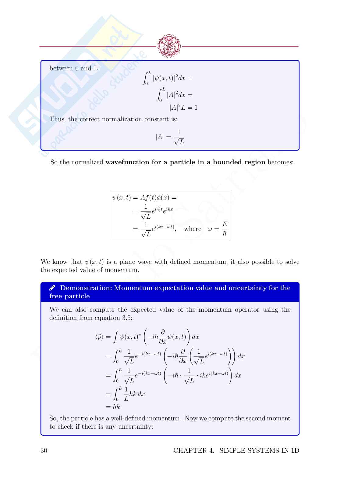 Appunti introduzione Meccanica quantistica e tecnologie Pag. 41