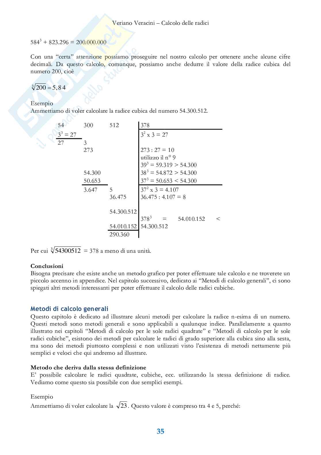 Grado di un'equazione Pag. 16