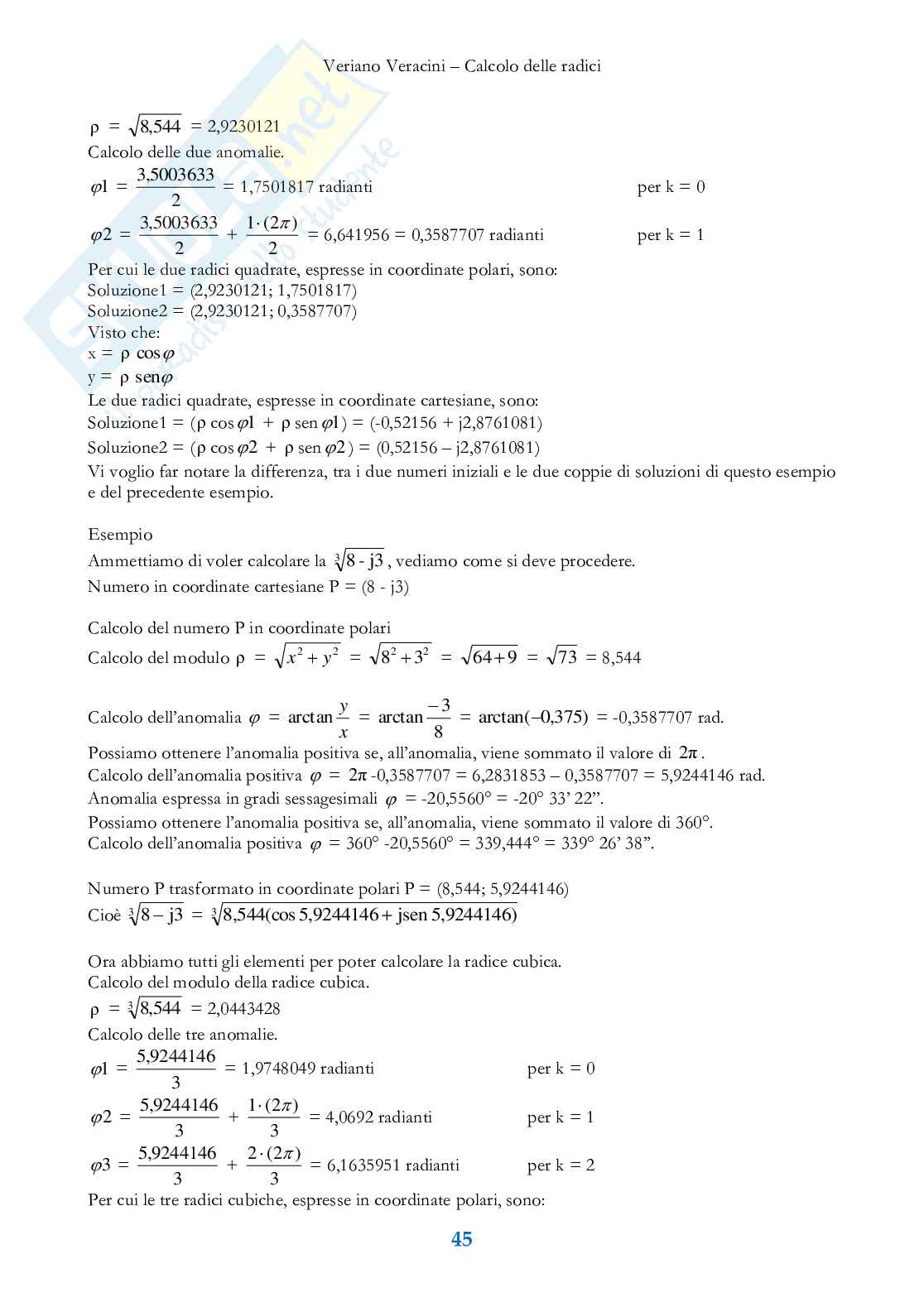 Grado di un'equazione Pag. 26