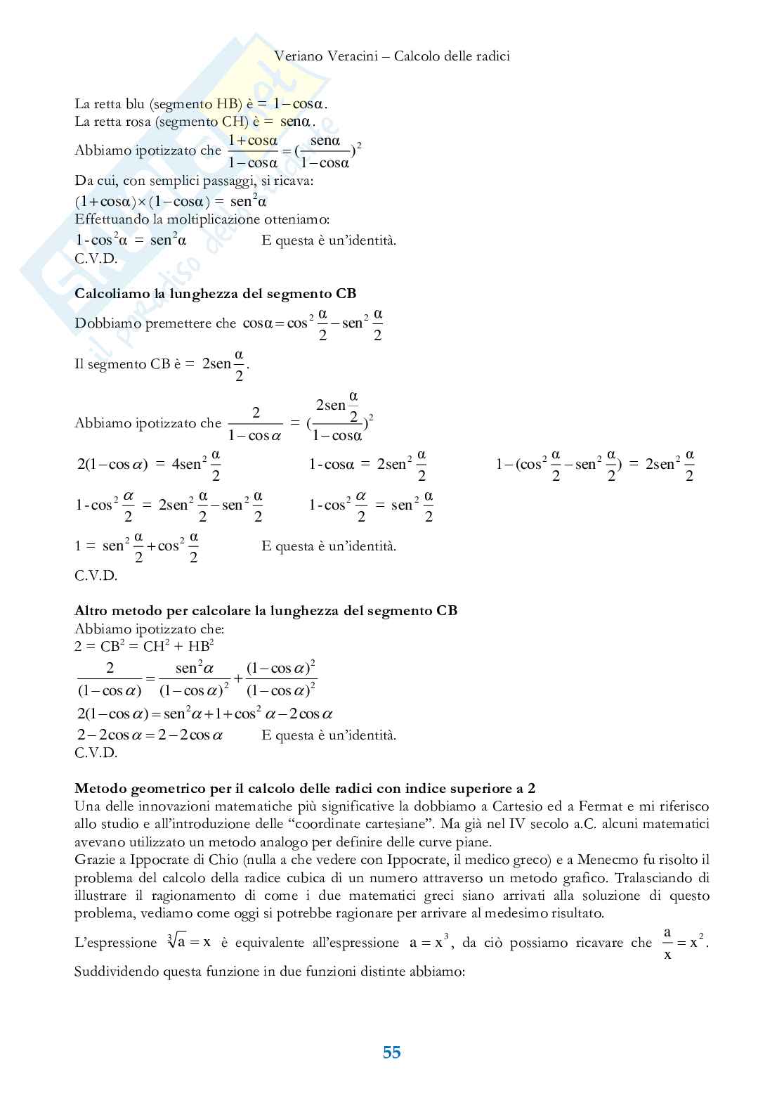 Grado di un'equazione Pag. 36