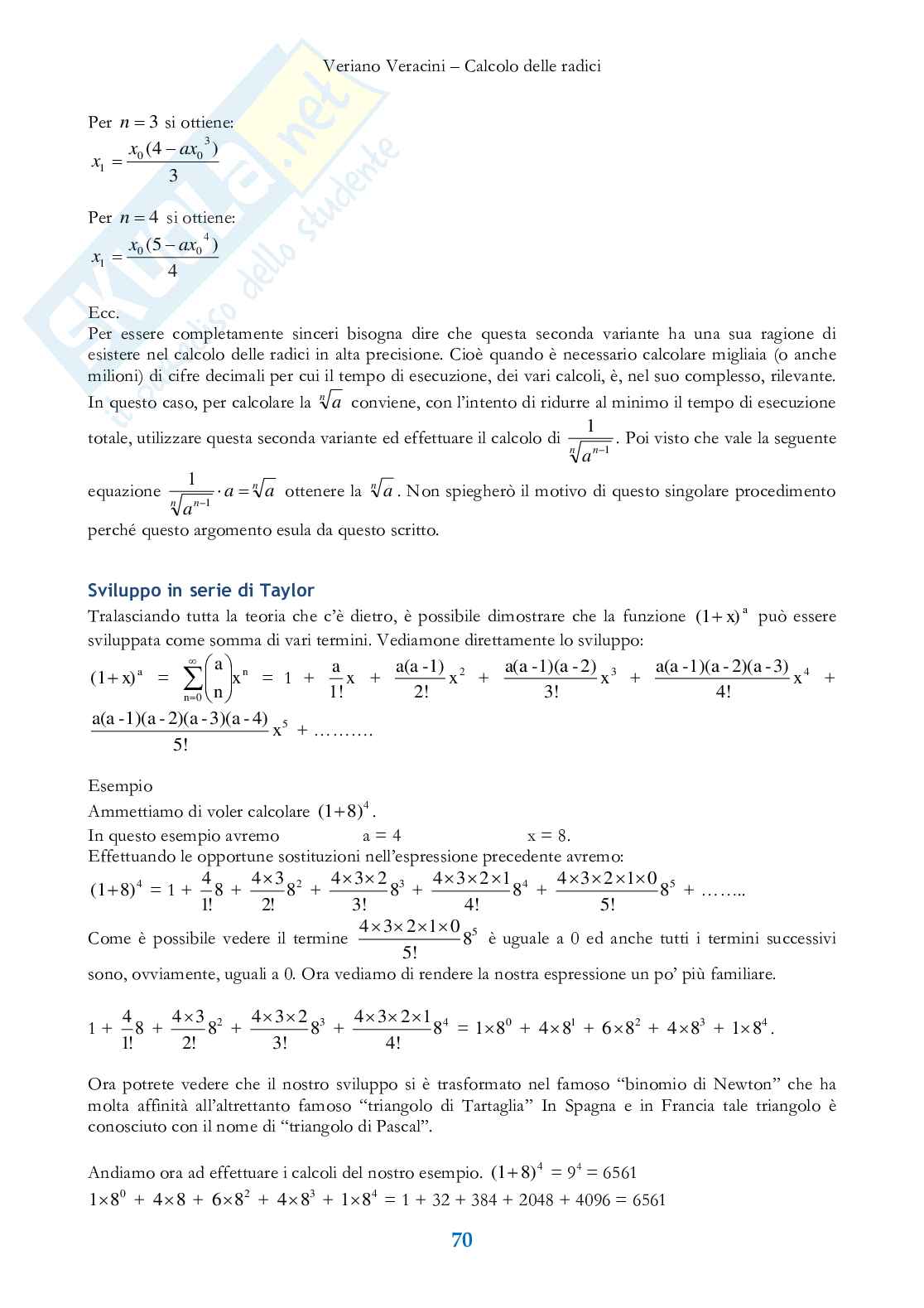 Grado di un'equazione Pag. 51